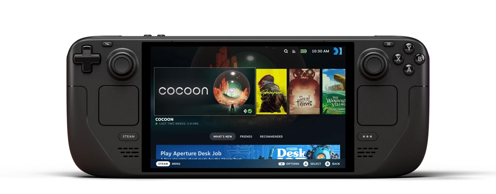 Valve Steam Deck OLED 1 TB – Black