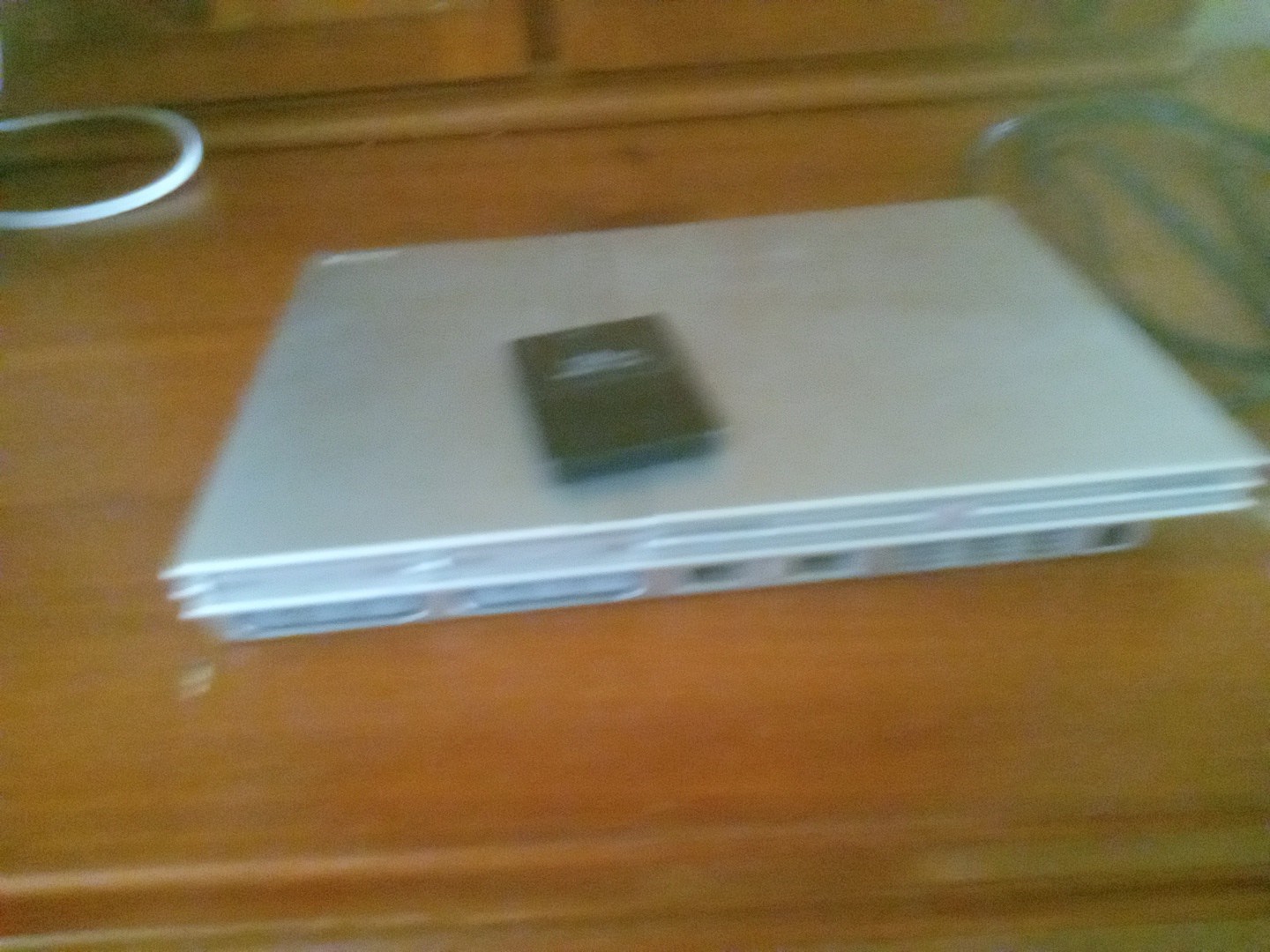 Silver Ps2 Slim with 128 MB Memory Card and Power Supply Games Freeze.
