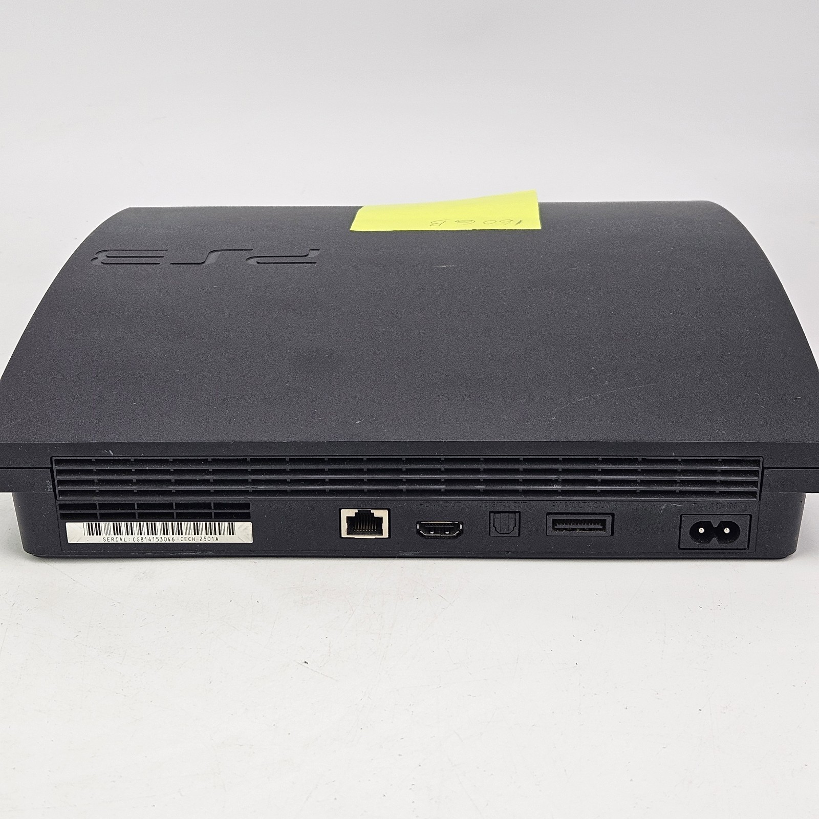 Sony PlayStation 3 PS3 Slim 160GB CECH-2501A Console Tested Working Console Only