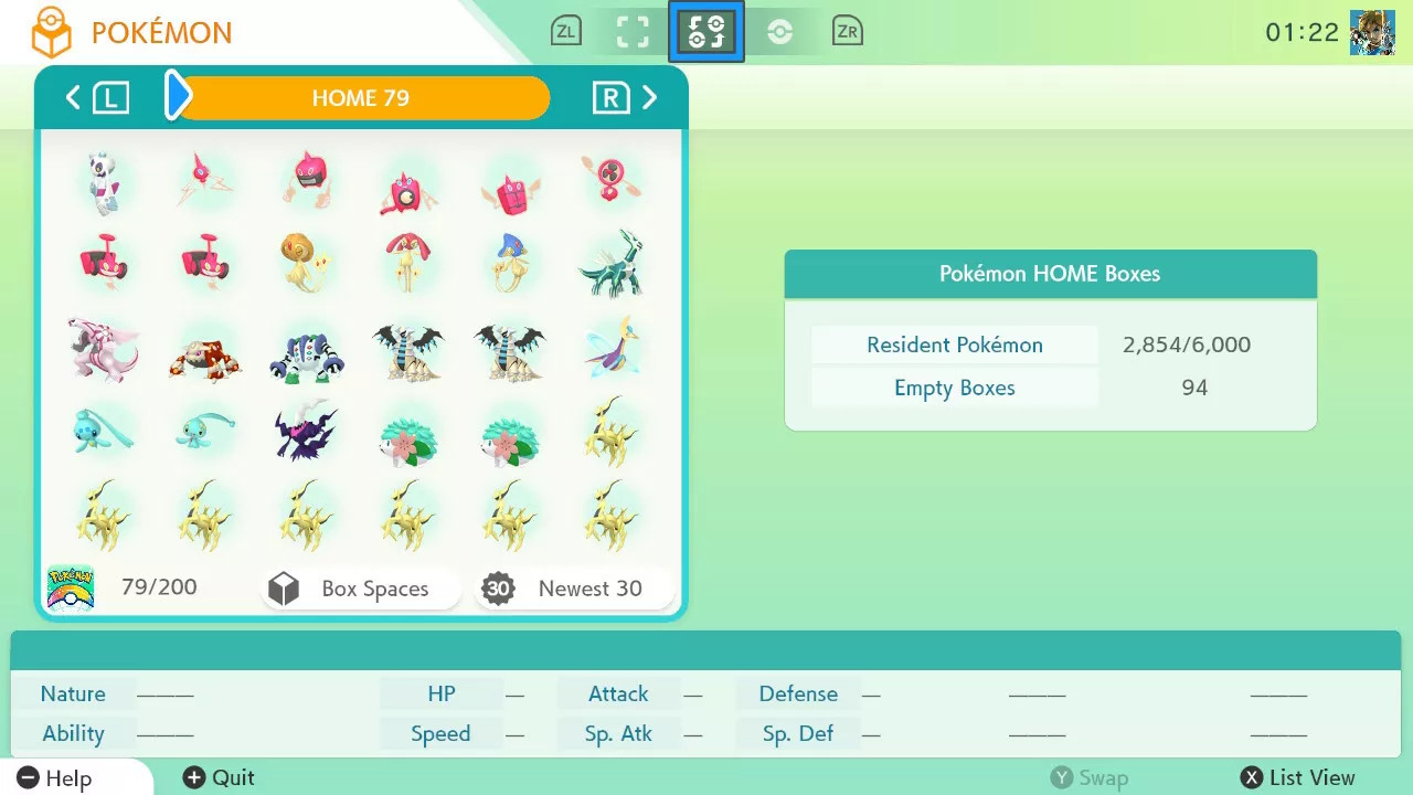 Pokemon Home Full Living Dex All Forms gen 1-7 960 Pokemon Smogon Build⚡