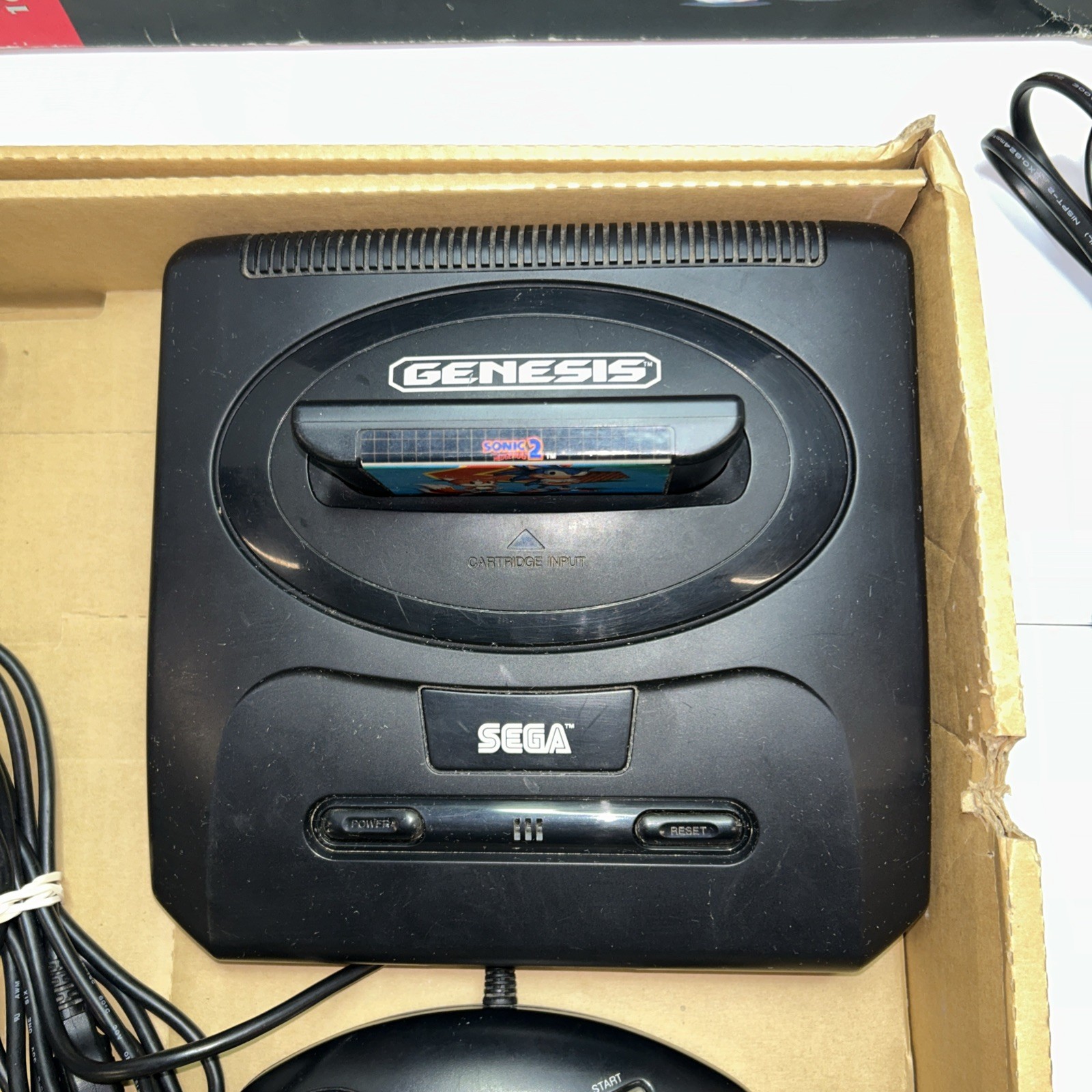 SEGA GENESIS MODEL 2 CONSOLE IN BOX – PLEASE READ