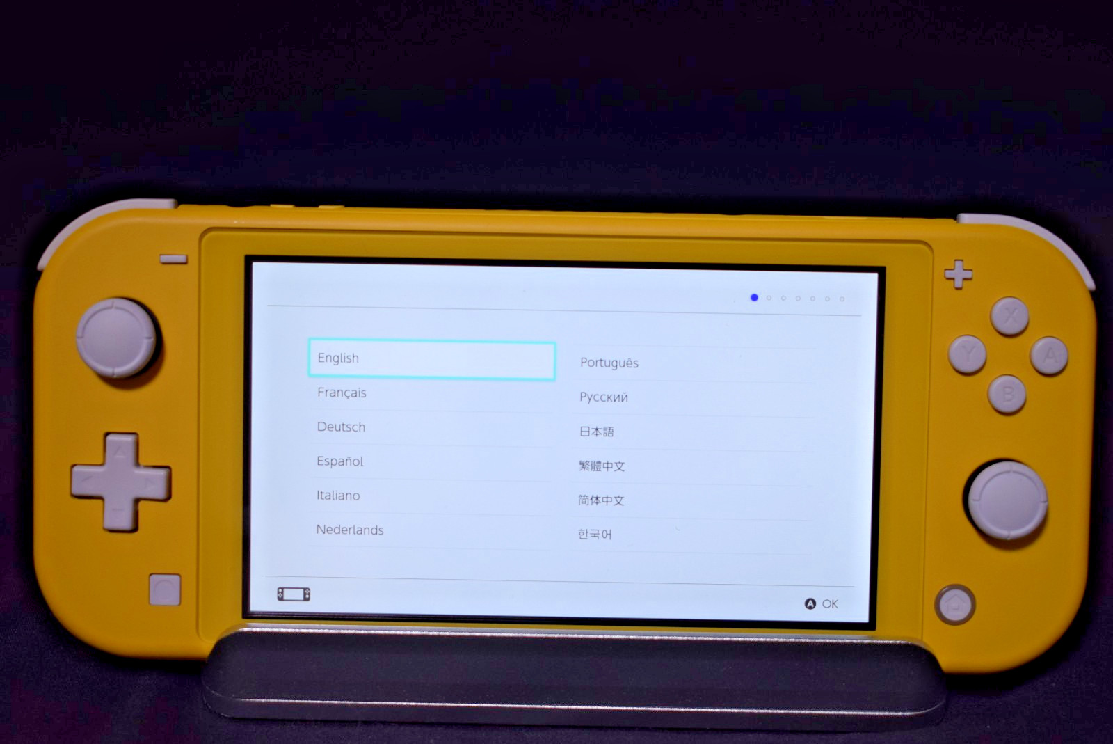 Nintendo Switch Lite Yellow Handheld Console S Rank With a charger included JPN