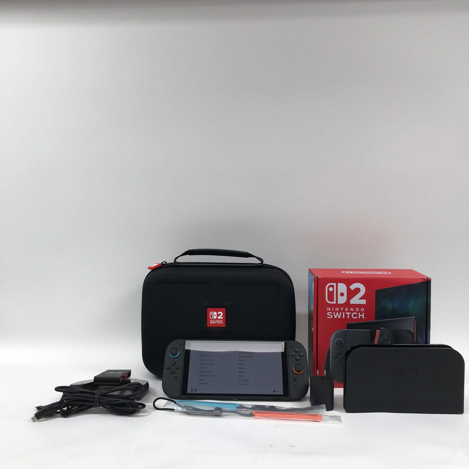 Nintendo Switch 2 BEE‑001 Multi Color With Nintendo Switch 2 Game Traveler Case