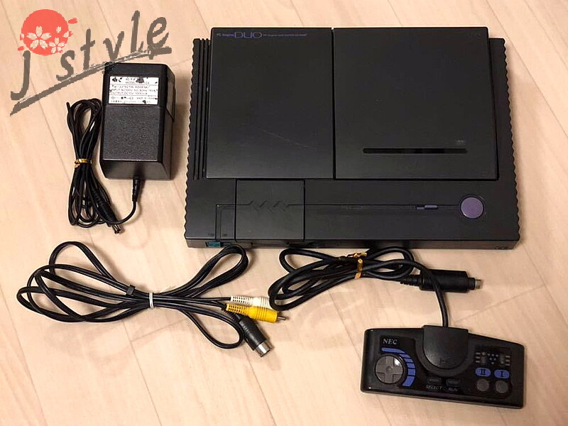 [TESTED] PC Engine Duo Console w/ Controller and accessories from Japan