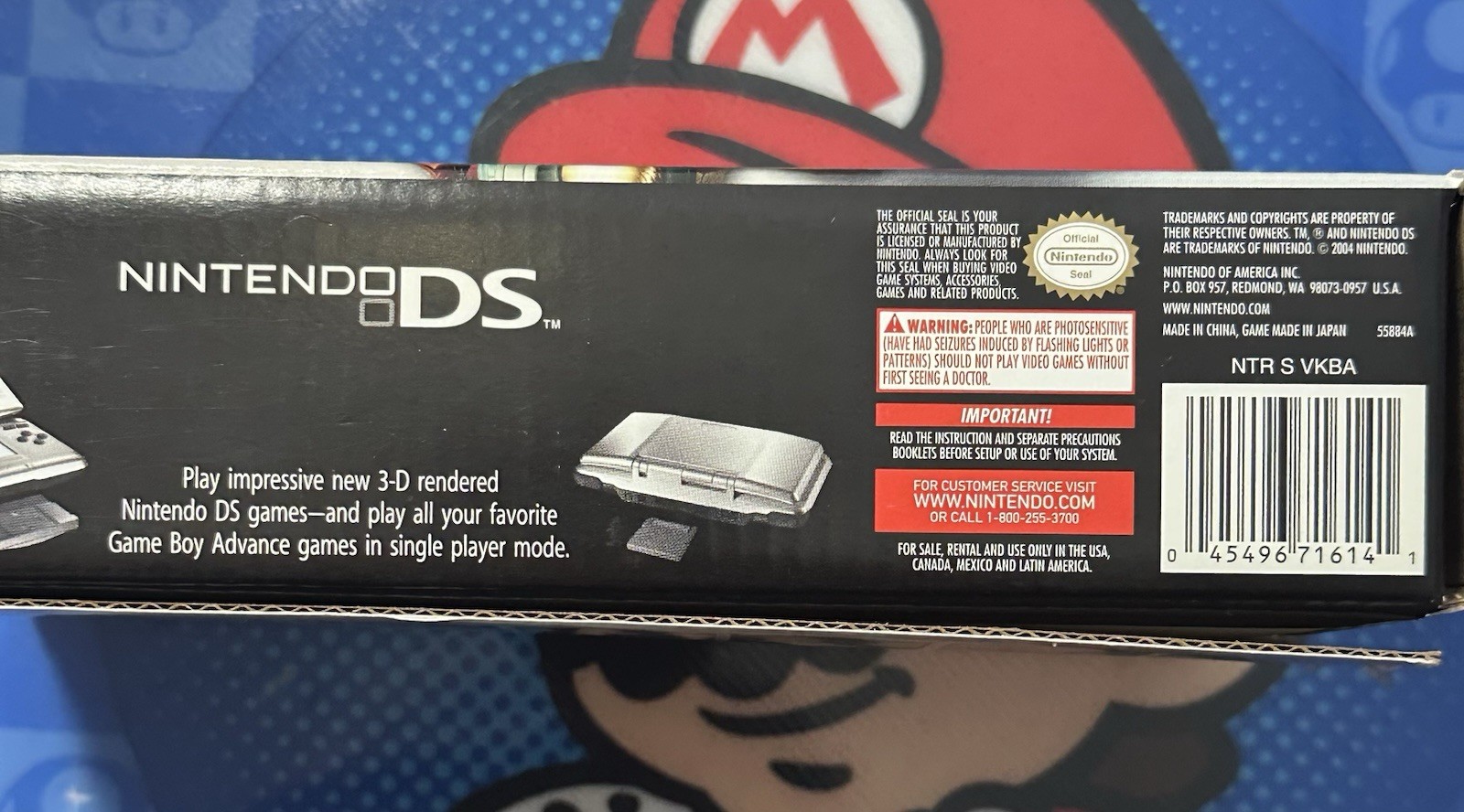 Nintendo DS Console – Metroid Prime Hunters First Hunt Edition In Box