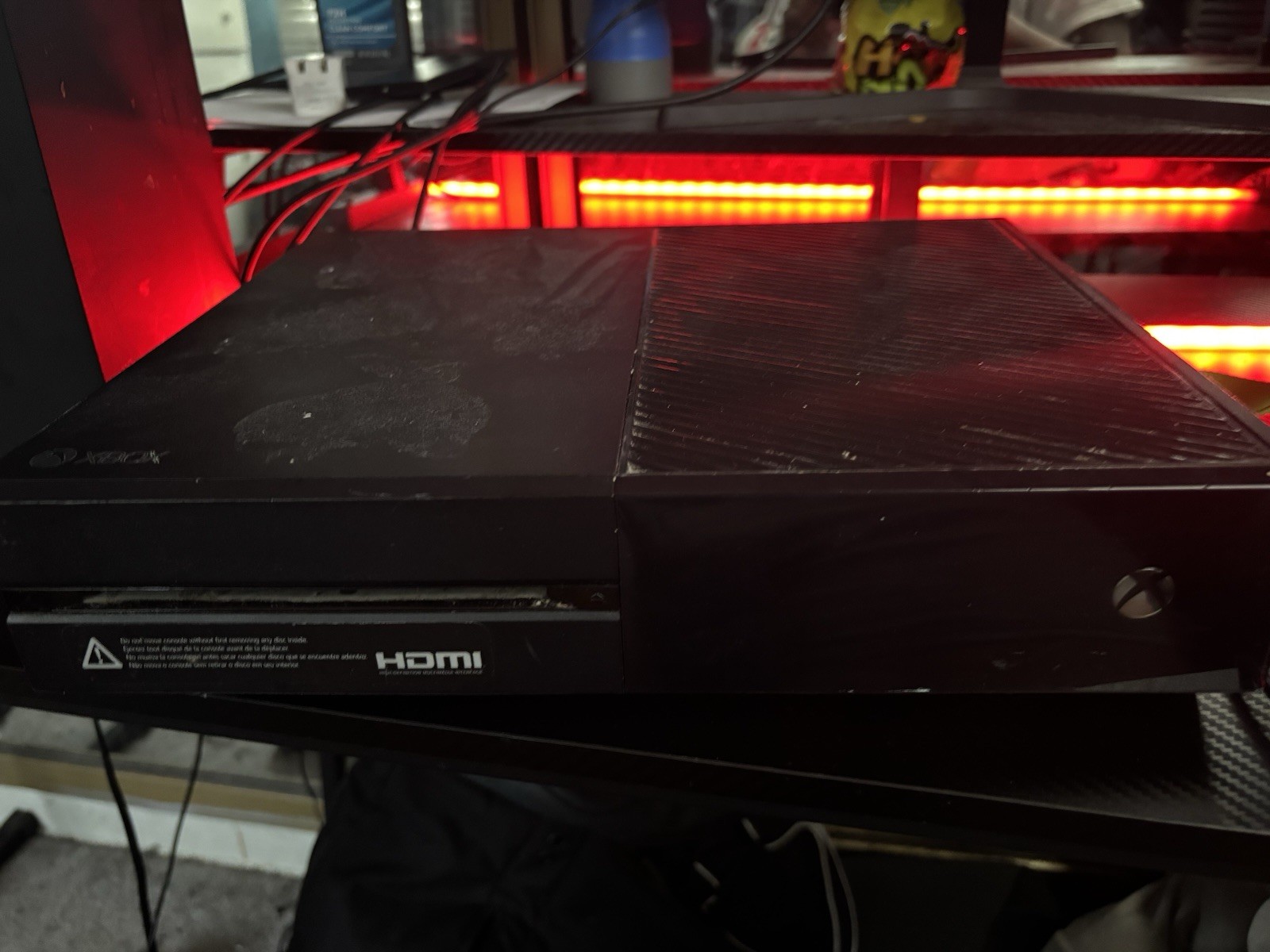 Microsoft Xbox One Home Console, Black, HDMI Connectivity, no power cord,