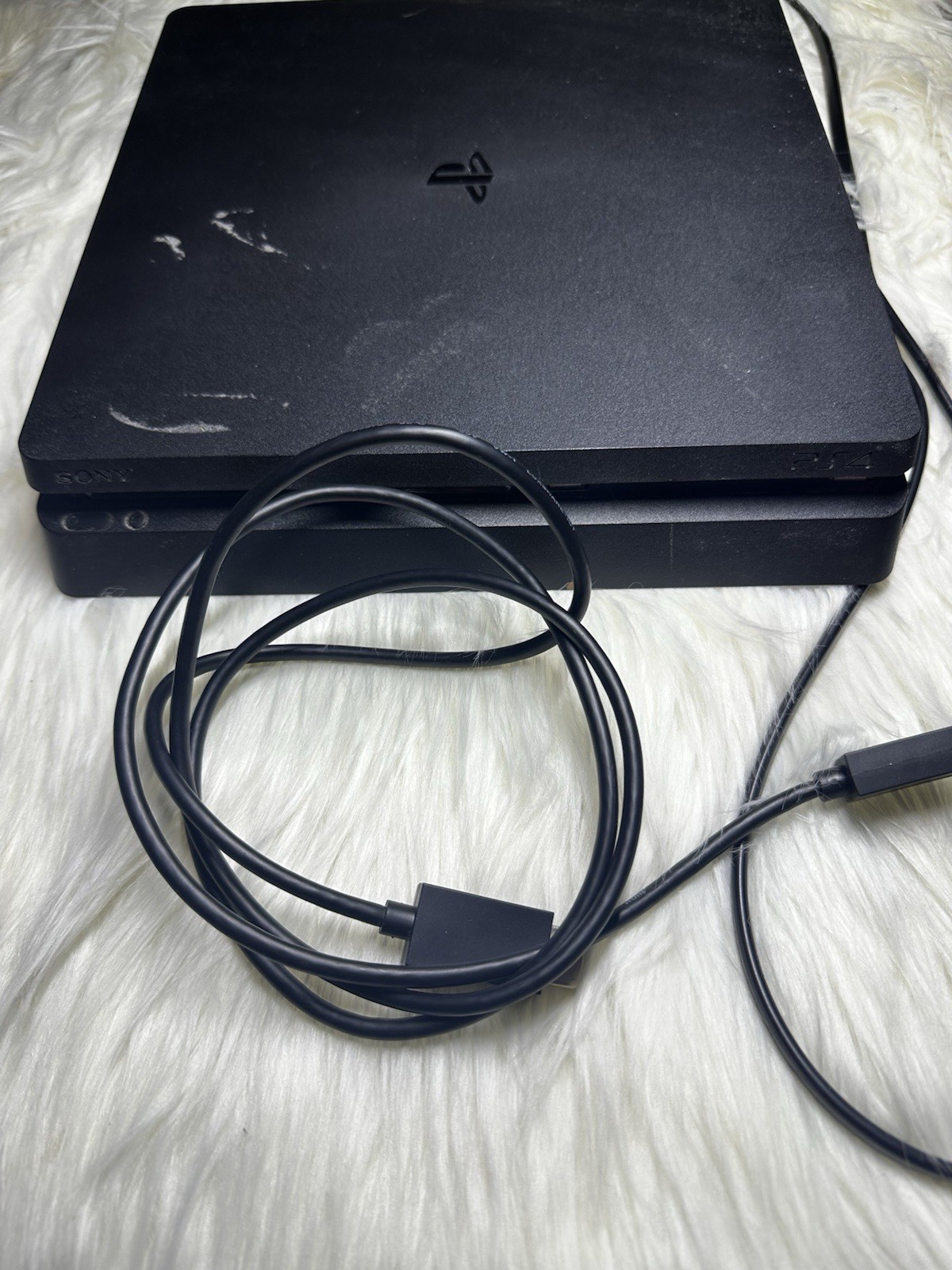 Sony PlayStation 4 Slim 500GB Gaming Console without Controller – Black