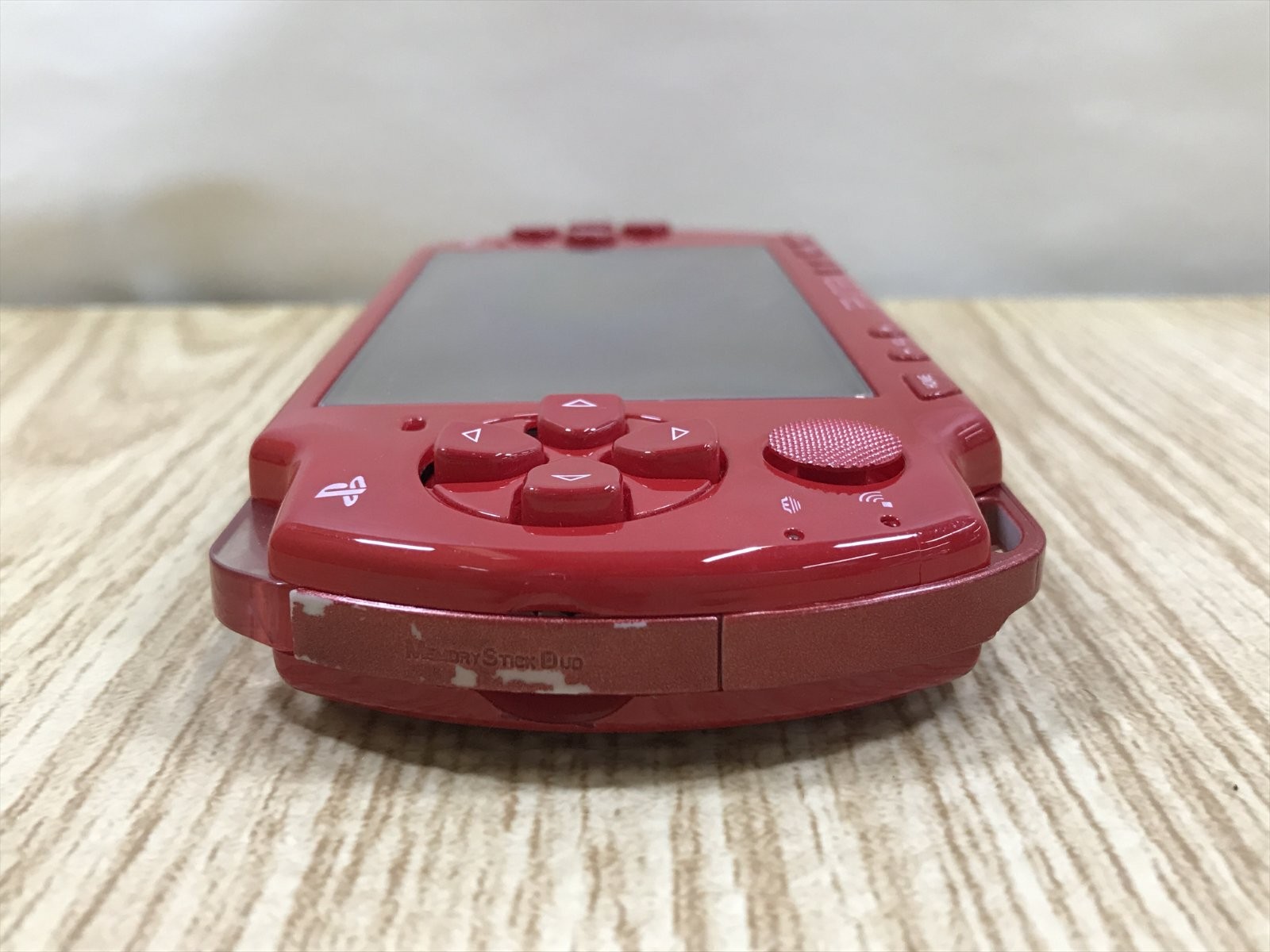 PSP-2000 DEEP RED Console Japan – With Defects GE1632