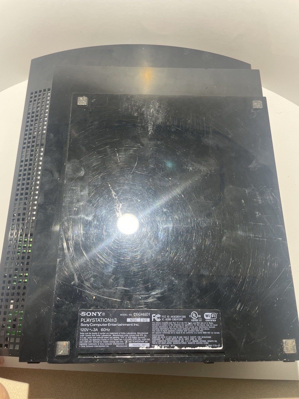 Sony Playstation PS3 Console Only CECHH01 Parts Power Issue