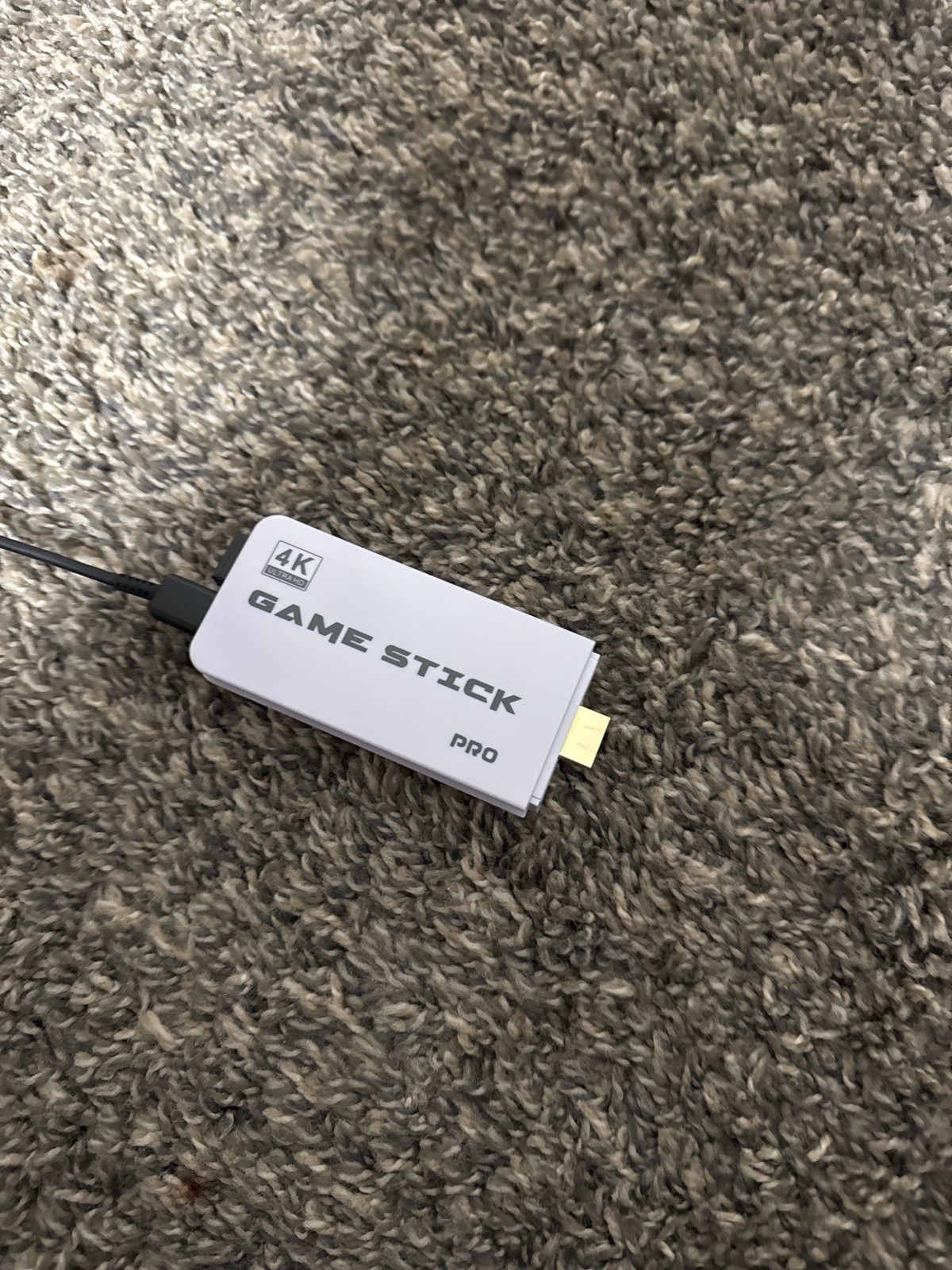 GameStick Game Stick Pro 4K UHD HDMI Microconsole 64GB 2.4G Wireless White