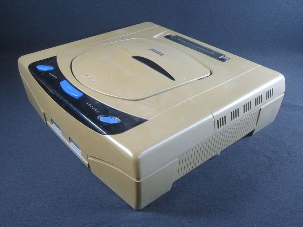 Sega Saturn Console only Japan HST 3210 Gray games Japanese version game tested