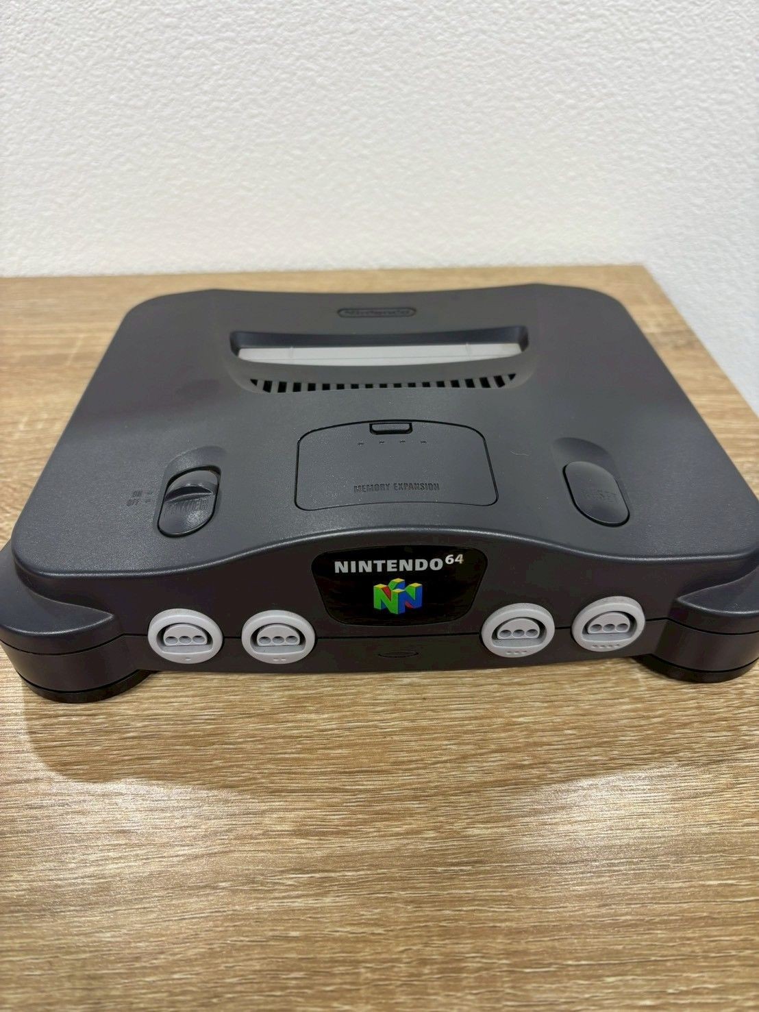 Nintendo 64 N64 Console Black Japan NUS-001 W/Controller Cables BOX