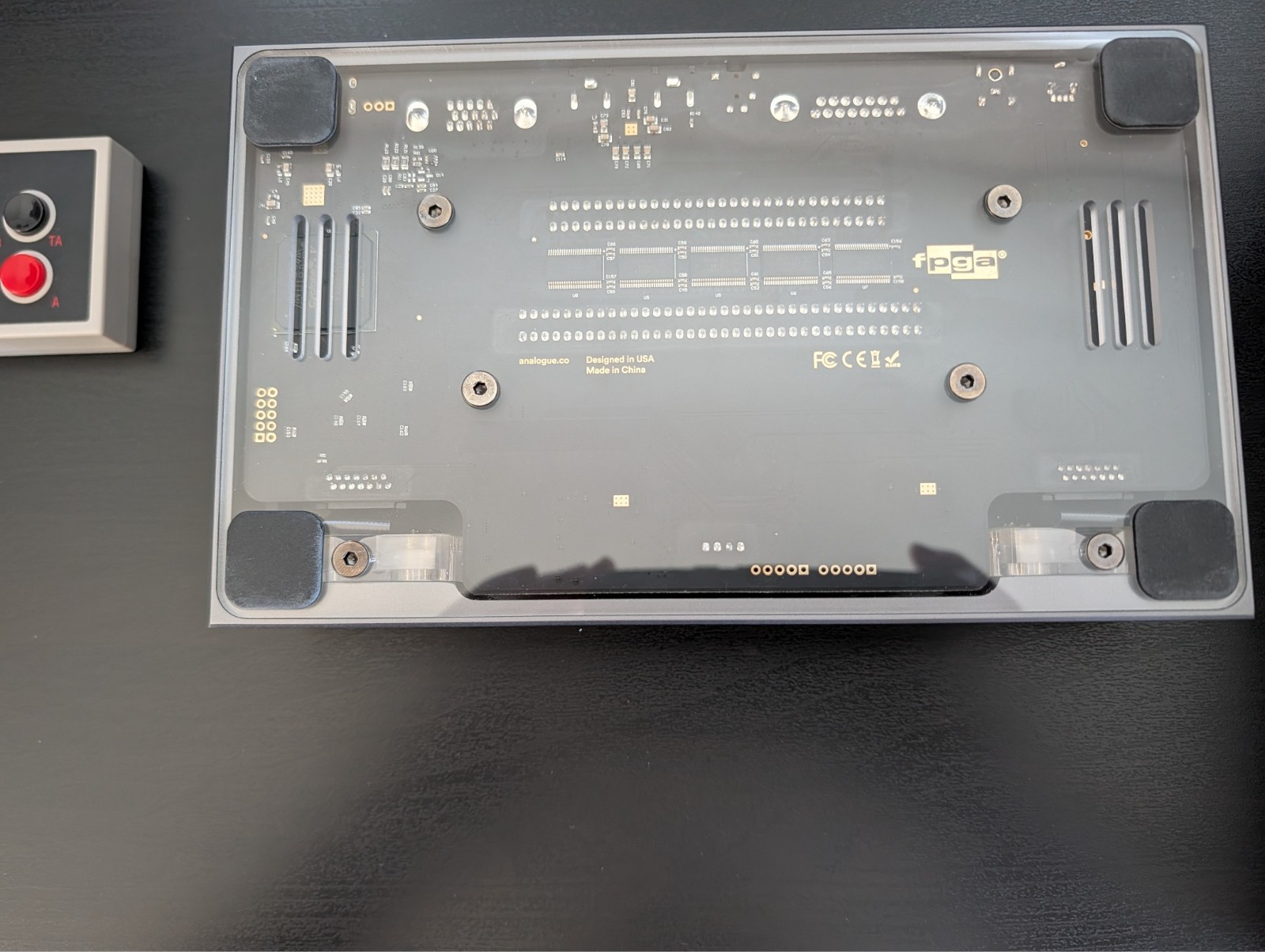 Analogue Nt mini Noir Edition FPGA NES Console Complete in Box