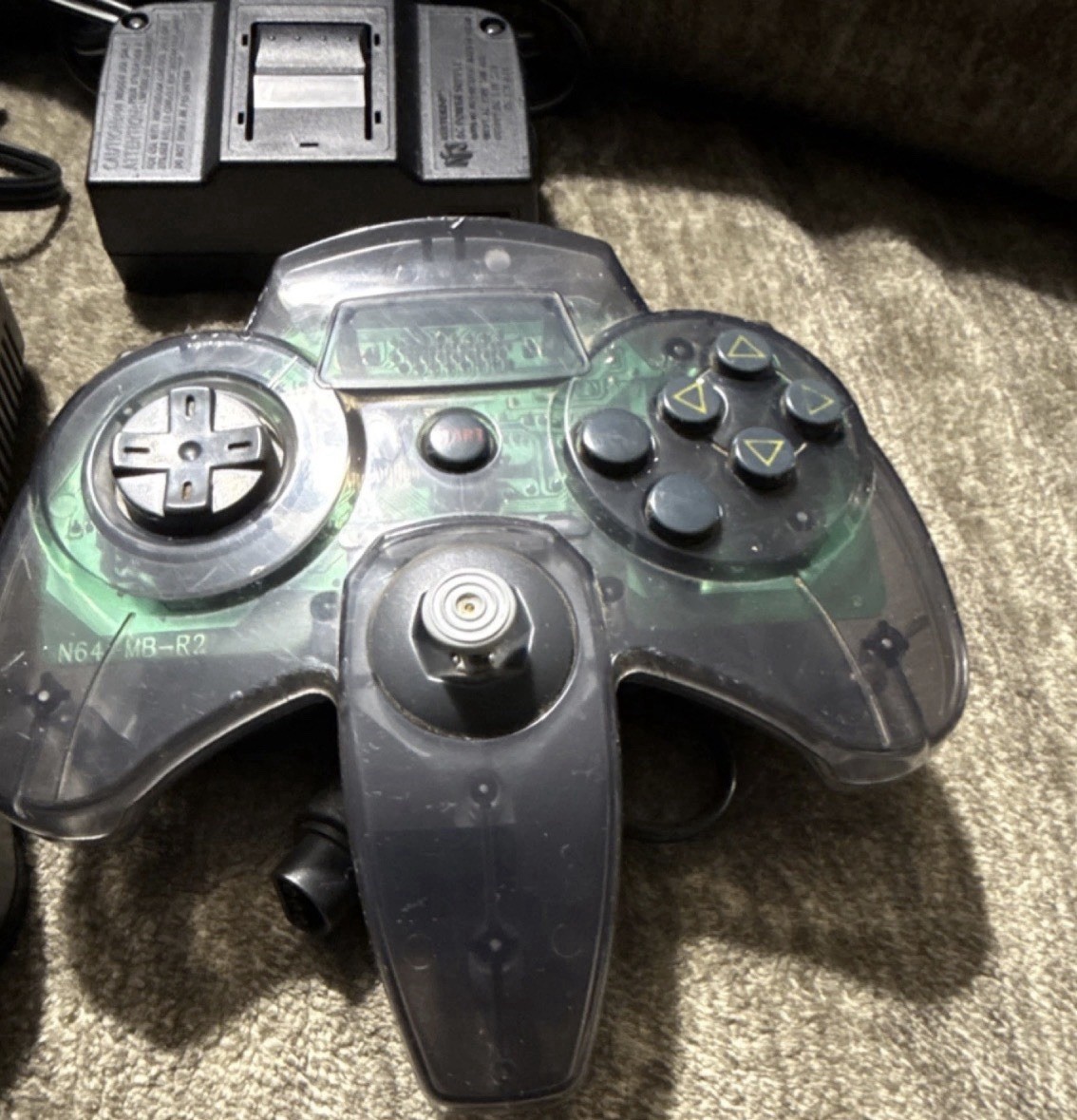 Nintendo 64 Gray Console (Expansion RAM, Controller, RCA, RFU)Very Clean Cond.