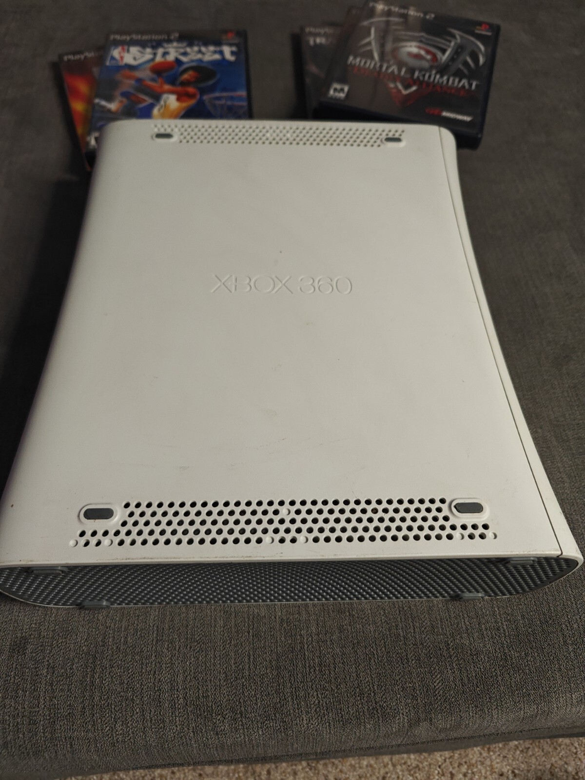 Xbox 360 Untested For Parts Or Repair White Console Only