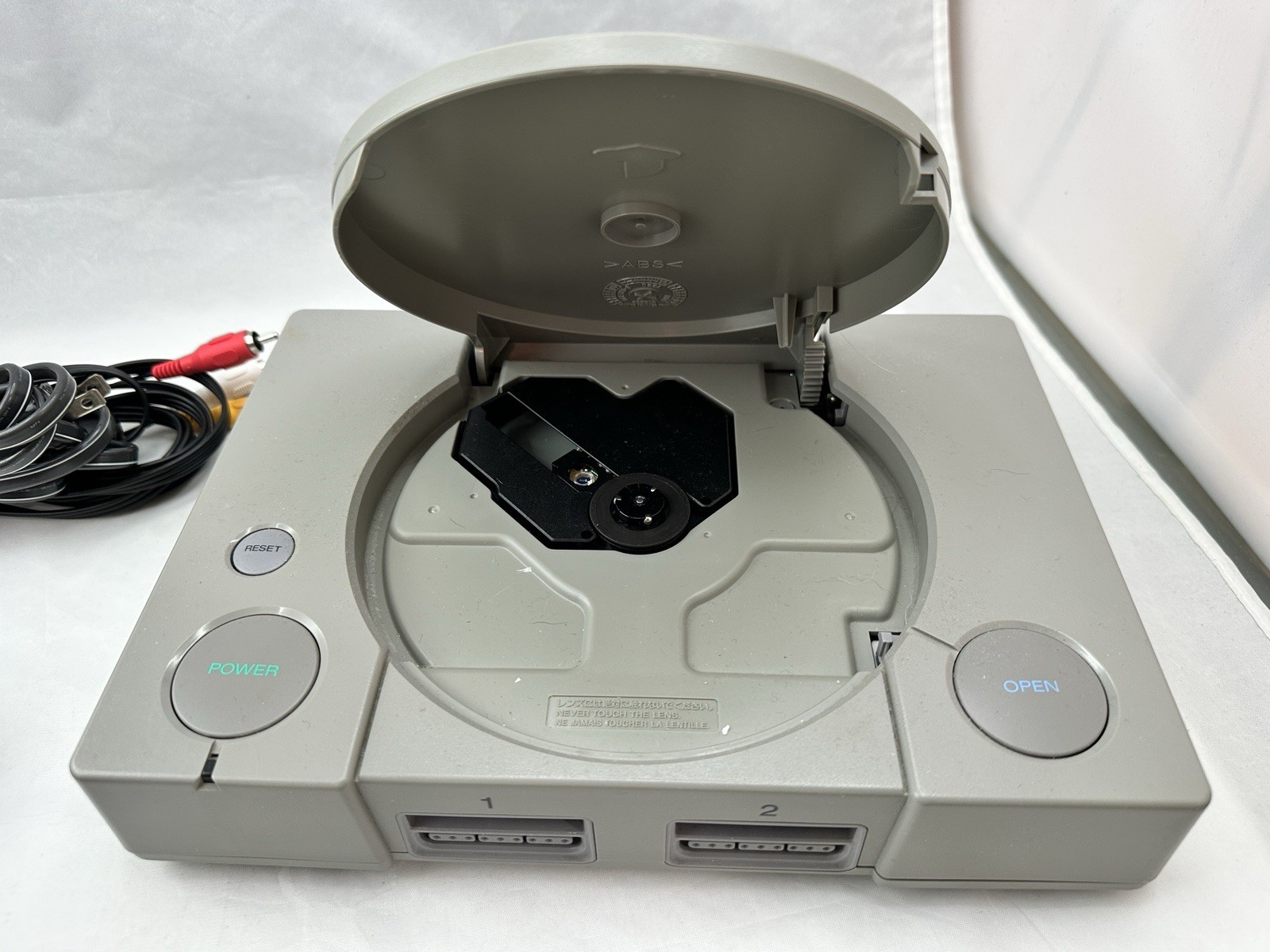 Sony PlayStation 1 PS1 Console SCPH-1001 Tested Working w/Cords & Controller
