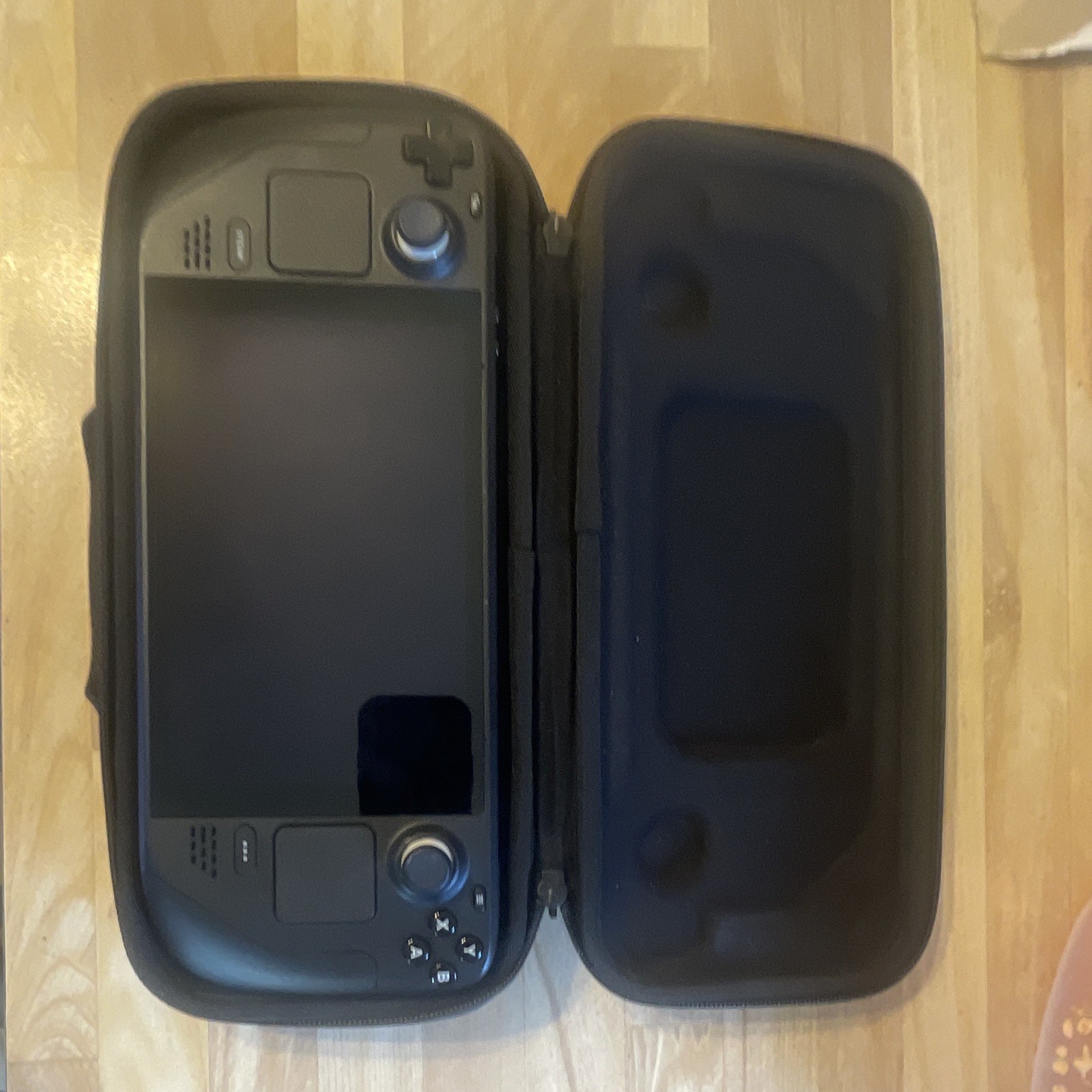 Valve Steam Deck Handheld Gaming Console Black Wi-Fi USB-C w/ Carrying Case