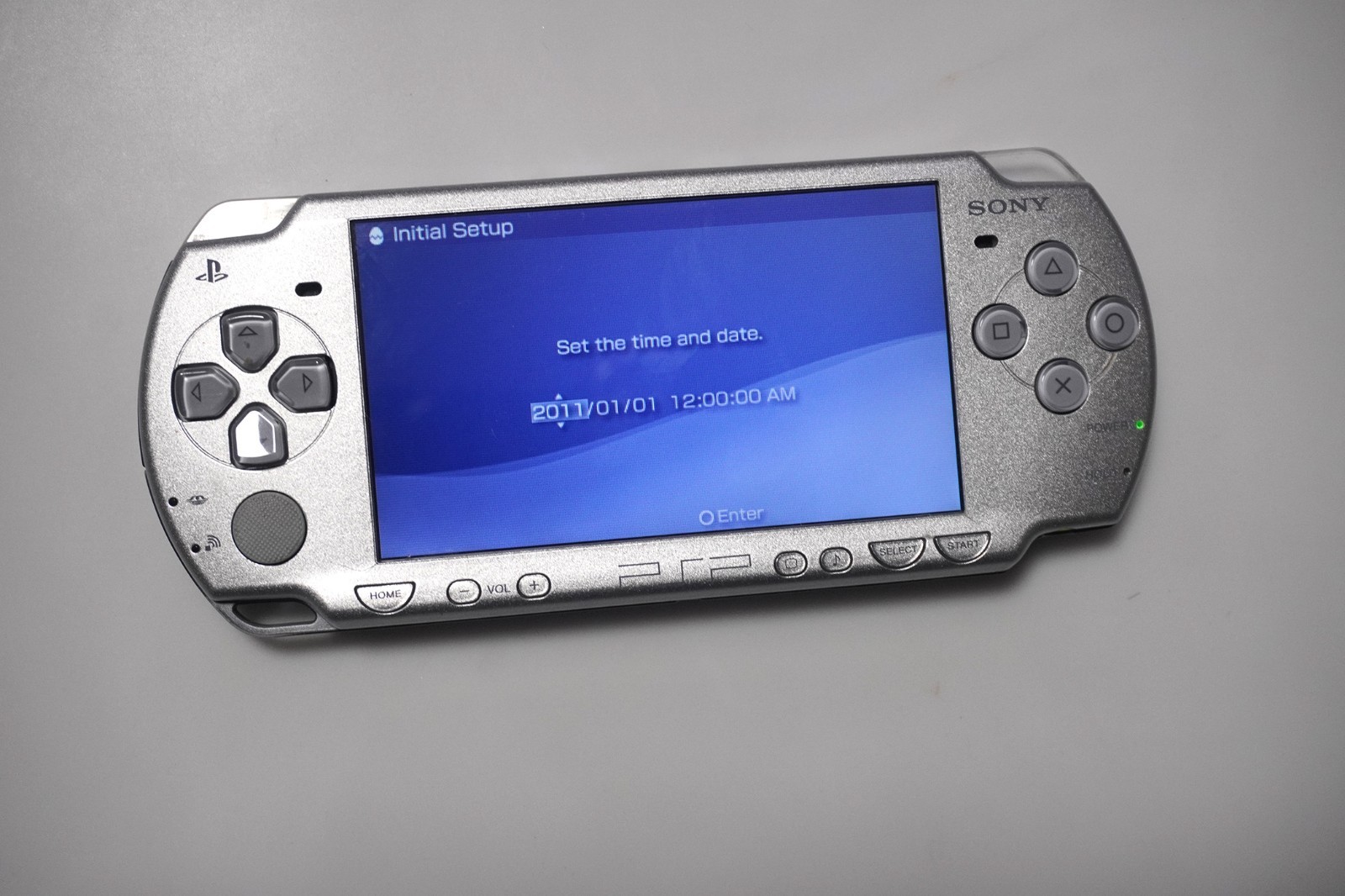 PSP-2000 Metallic Silver Japan PlayStation Portable system US Seller