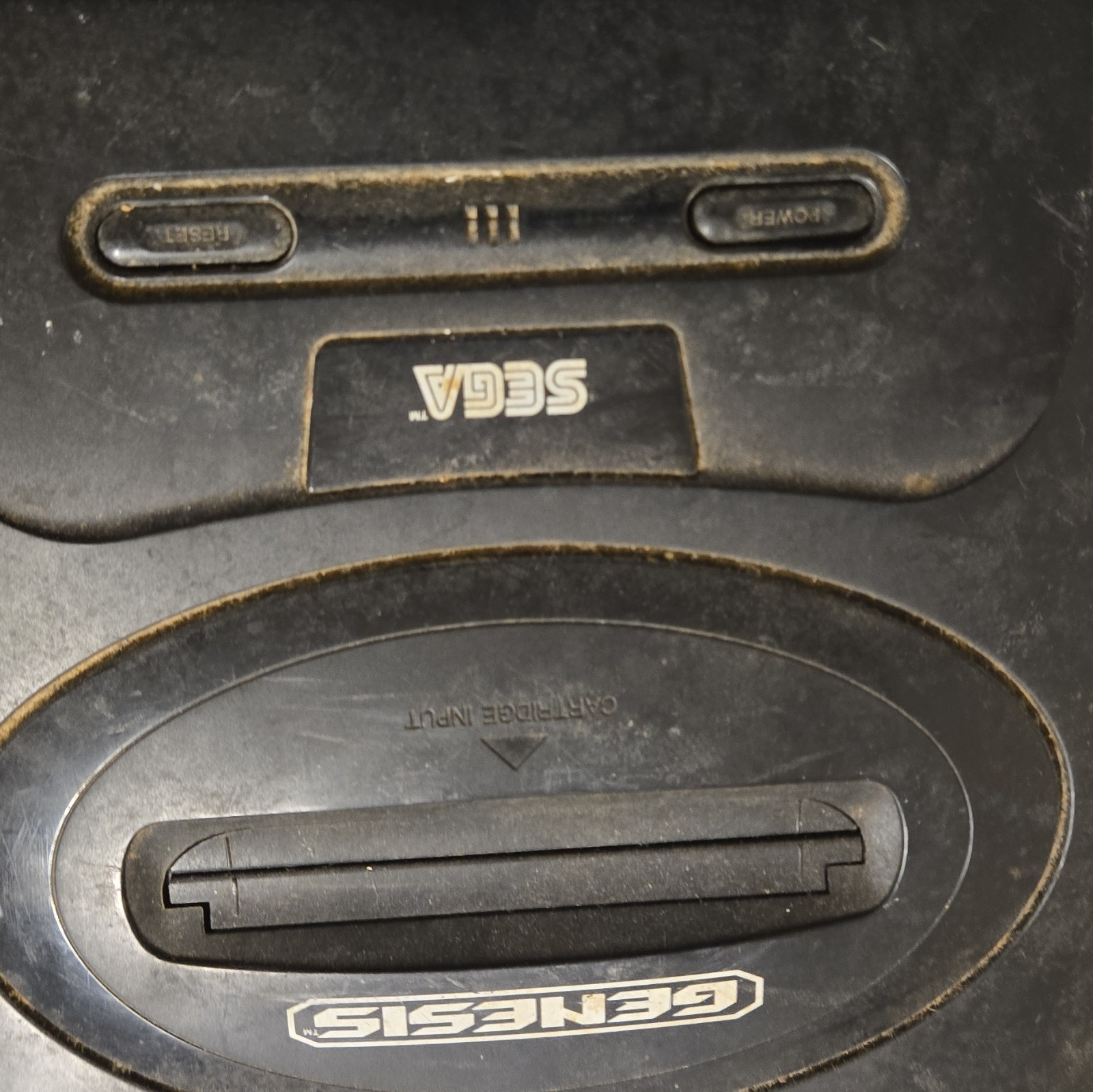 SEGA Genesis MK-1631 Black Console NTSC-U/C Composite RCA RF Cartridge Slot