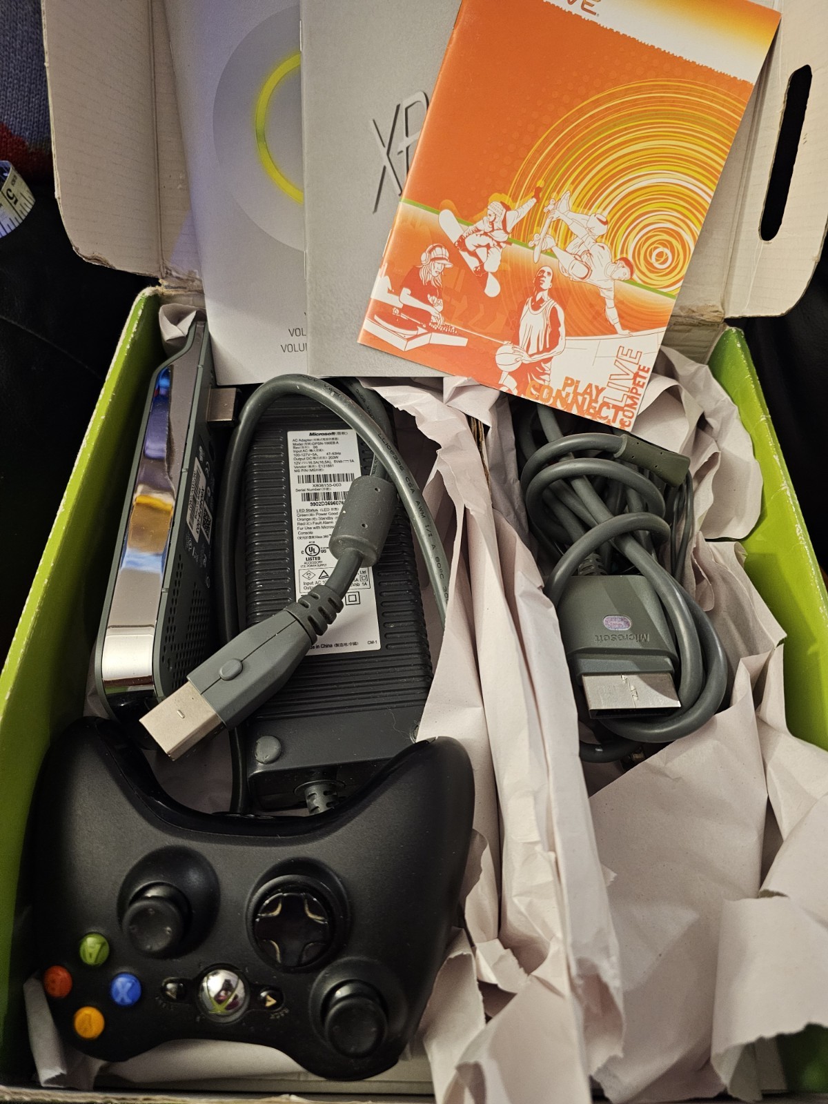 Xbox 360 Arcade 256MB White Console Games Bundle Tested Working