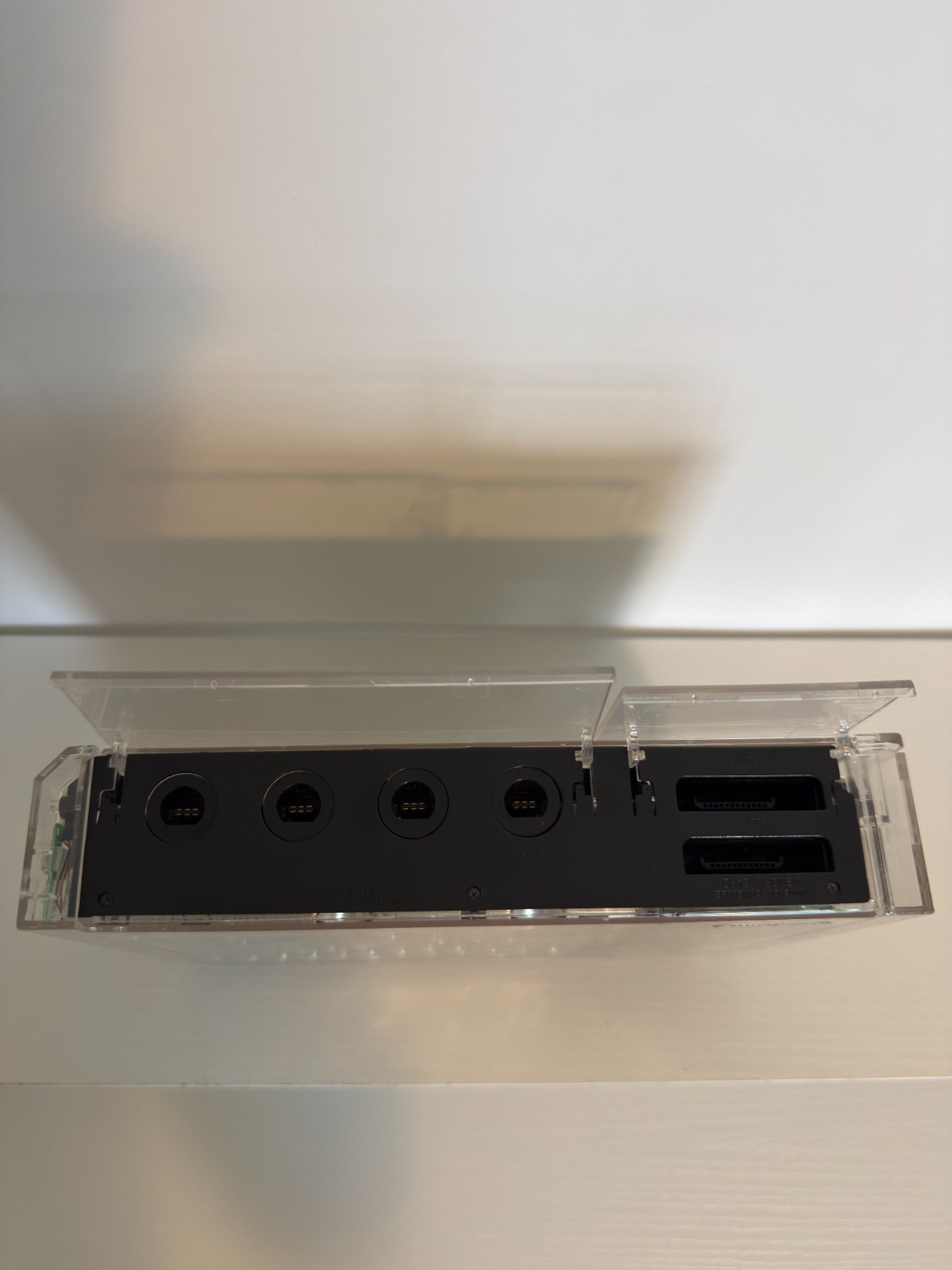 Nintendo Wii Console bundle with Custom Transparent Clear Tested & Works