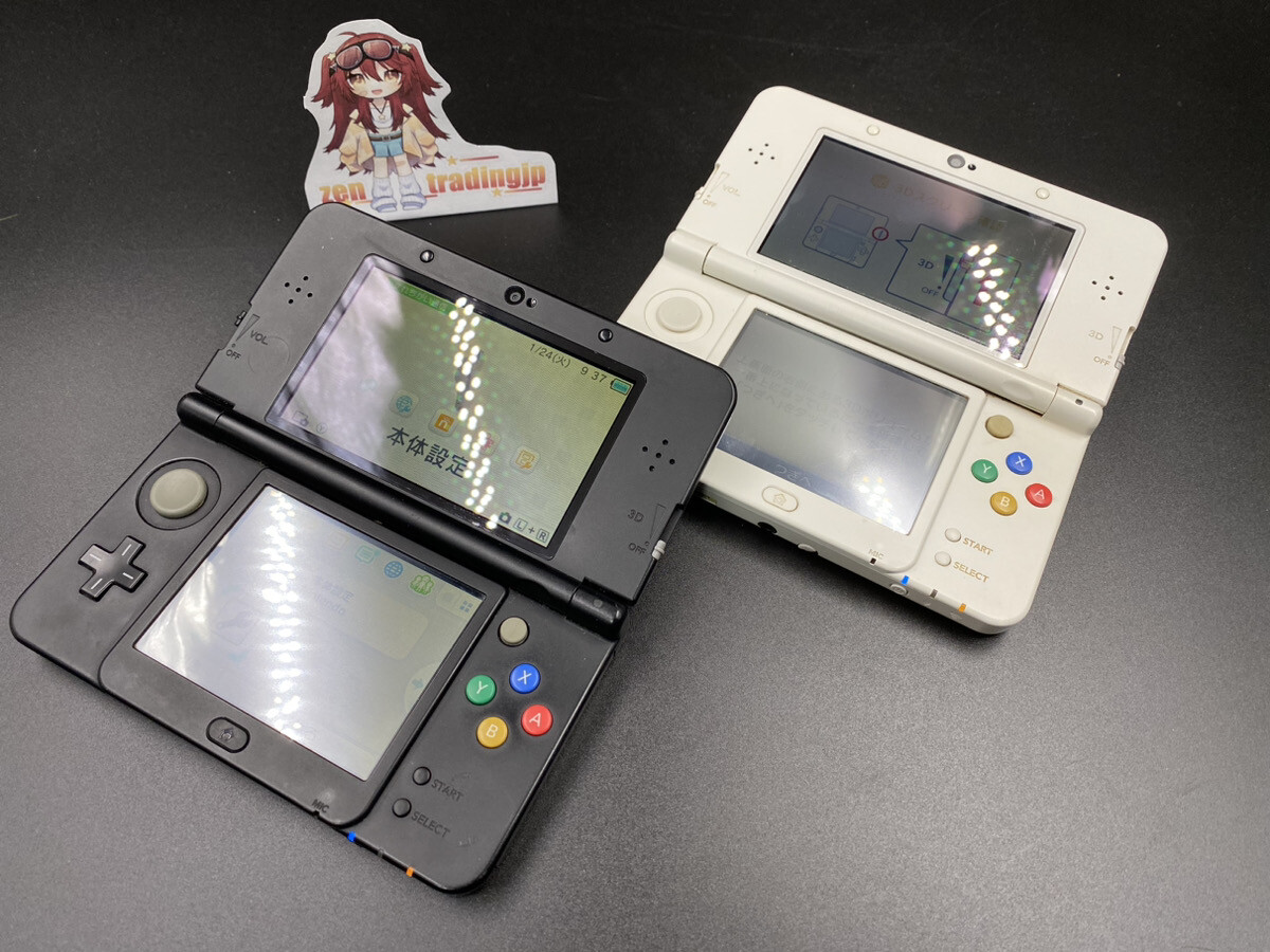 Nintendo New 3DS Console Only Black White Region Free Various Colors 3Rank USA