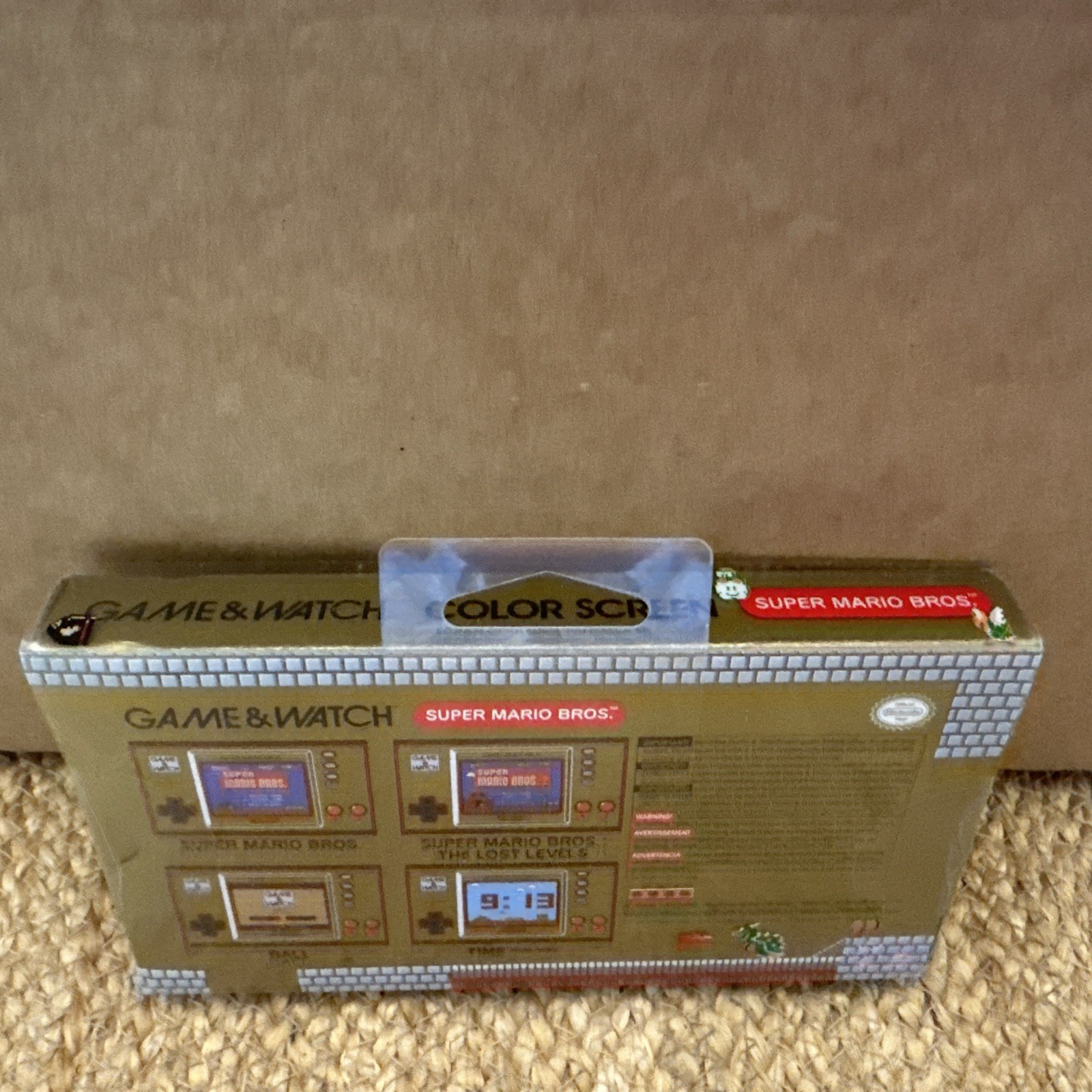 Nintendo Game & Watch Super Mario Bros Handheld Console – New Sealed