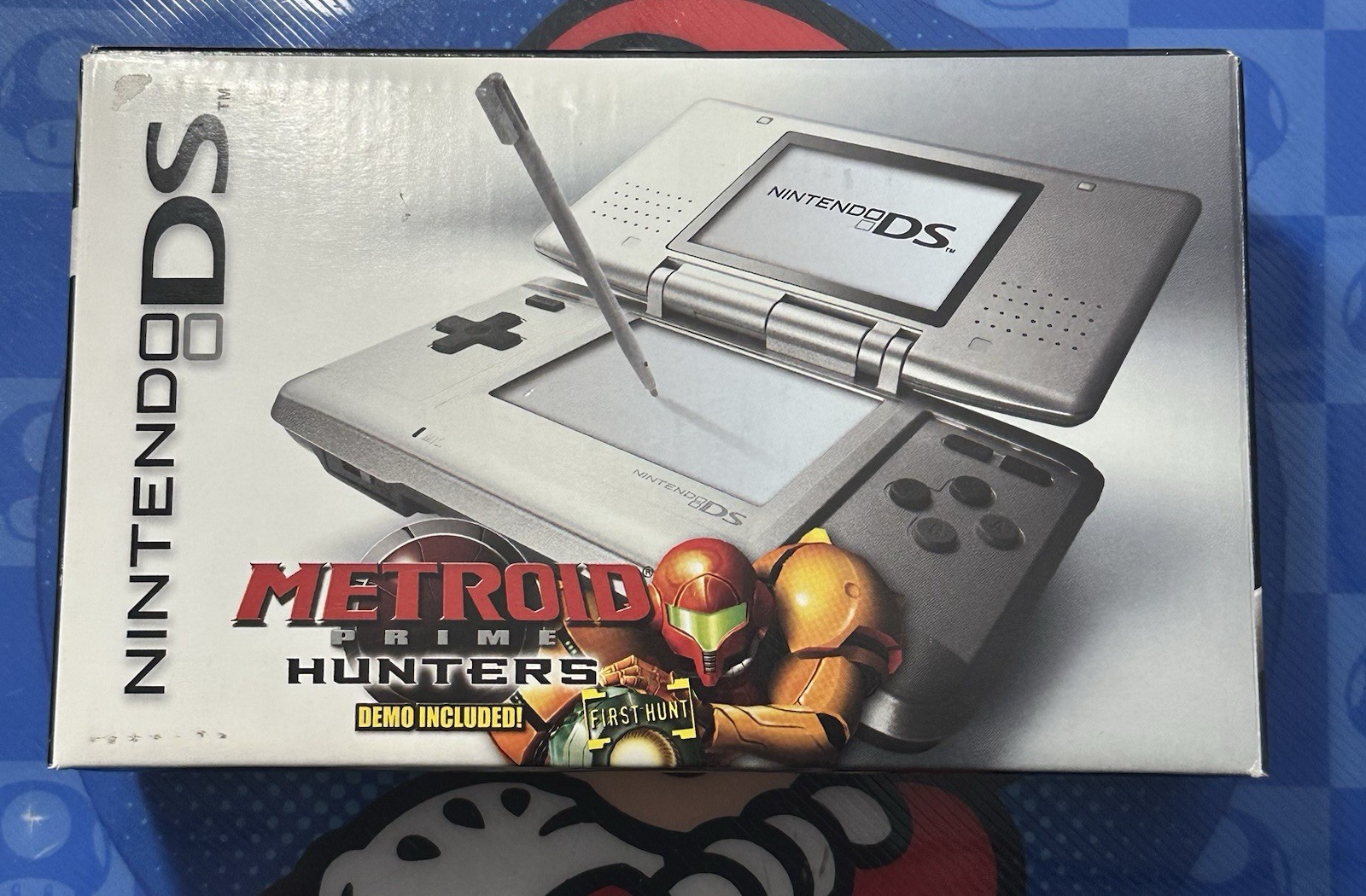 Nintendo DS Console – Metroid Prime Hunters First Hunt Edition In Box