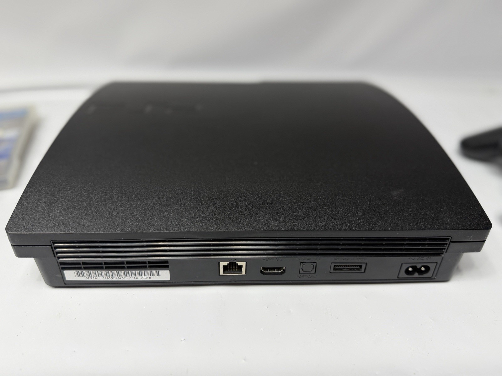 Sony Playstation 3 PS3 Slim Black Console 320GB Move Sports Champions Bundle
