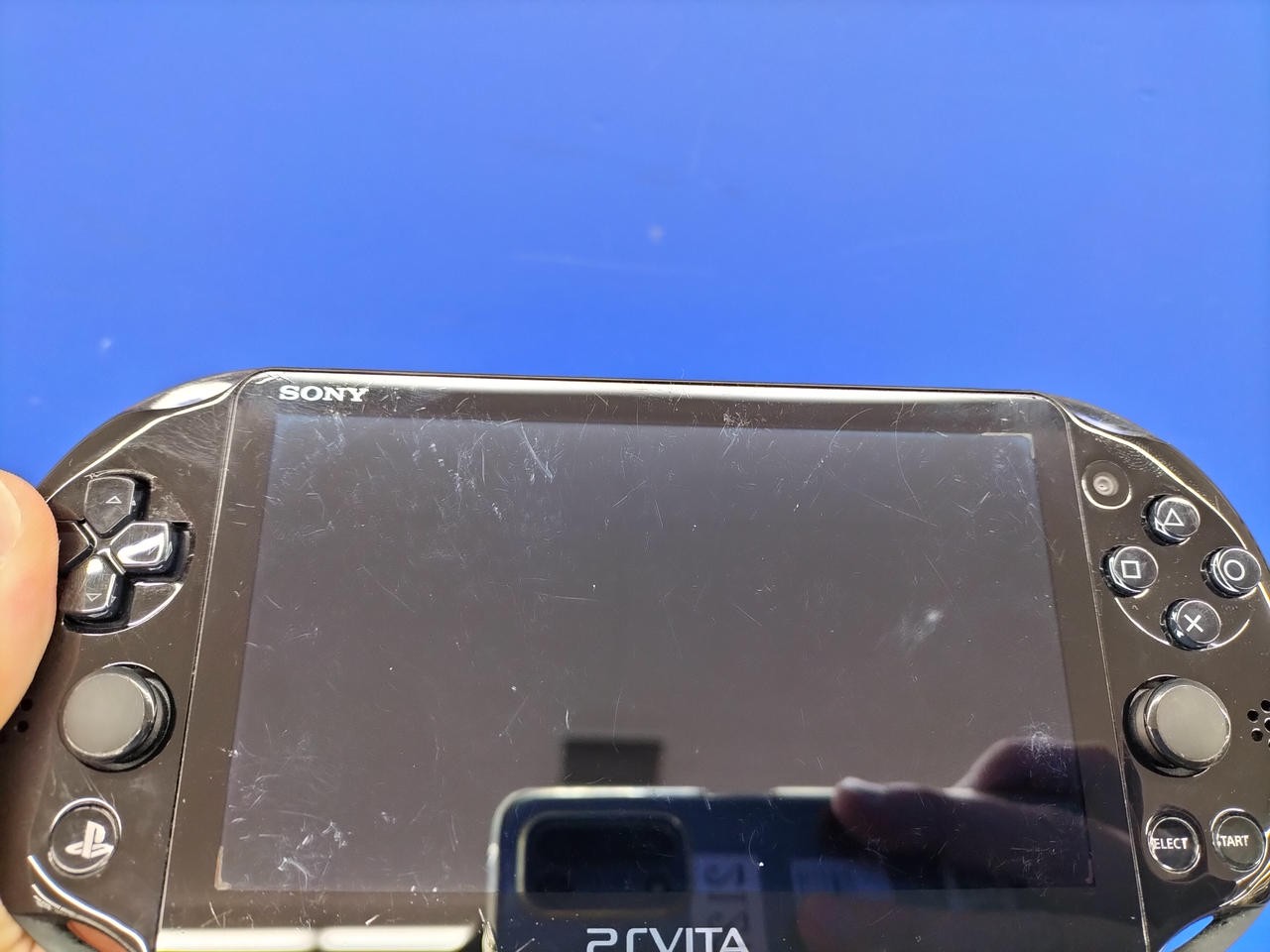 Sony PS Vita PCH-2000 Yellow Screen Used No Charger Included