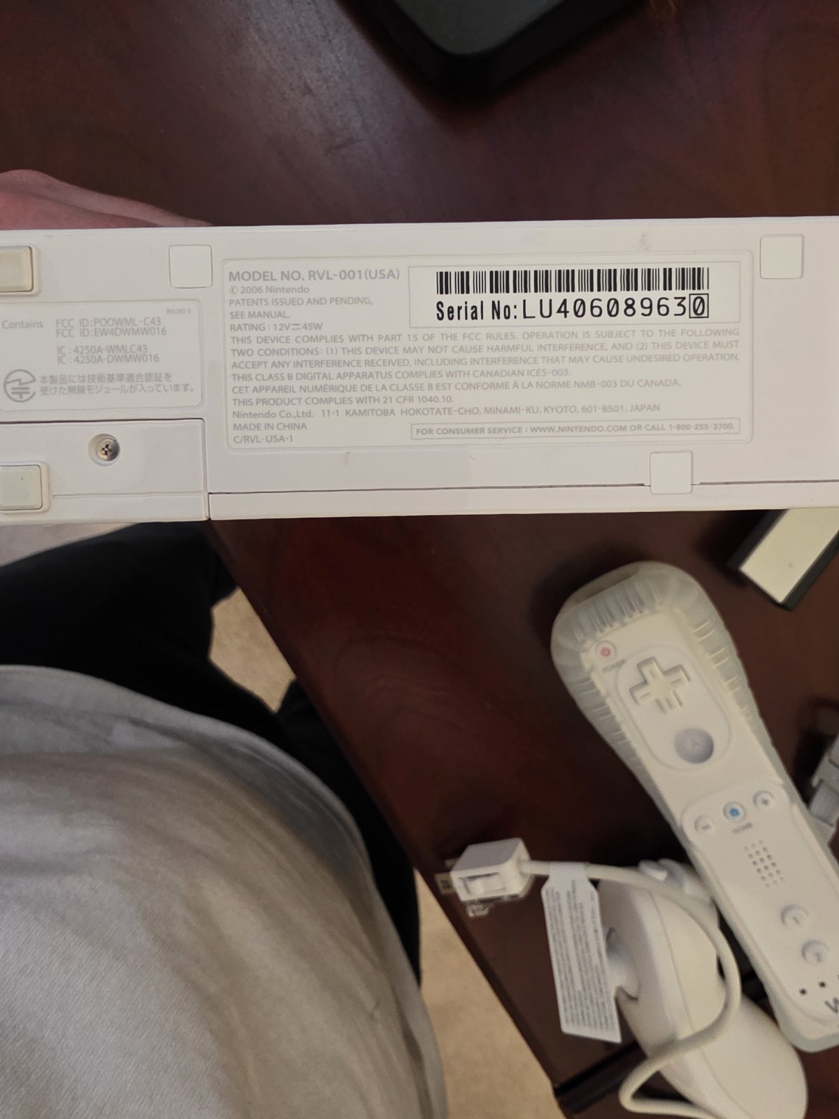 Nintendo Wii RVL-001(USA) White Console Bundle, TESTED WORKING