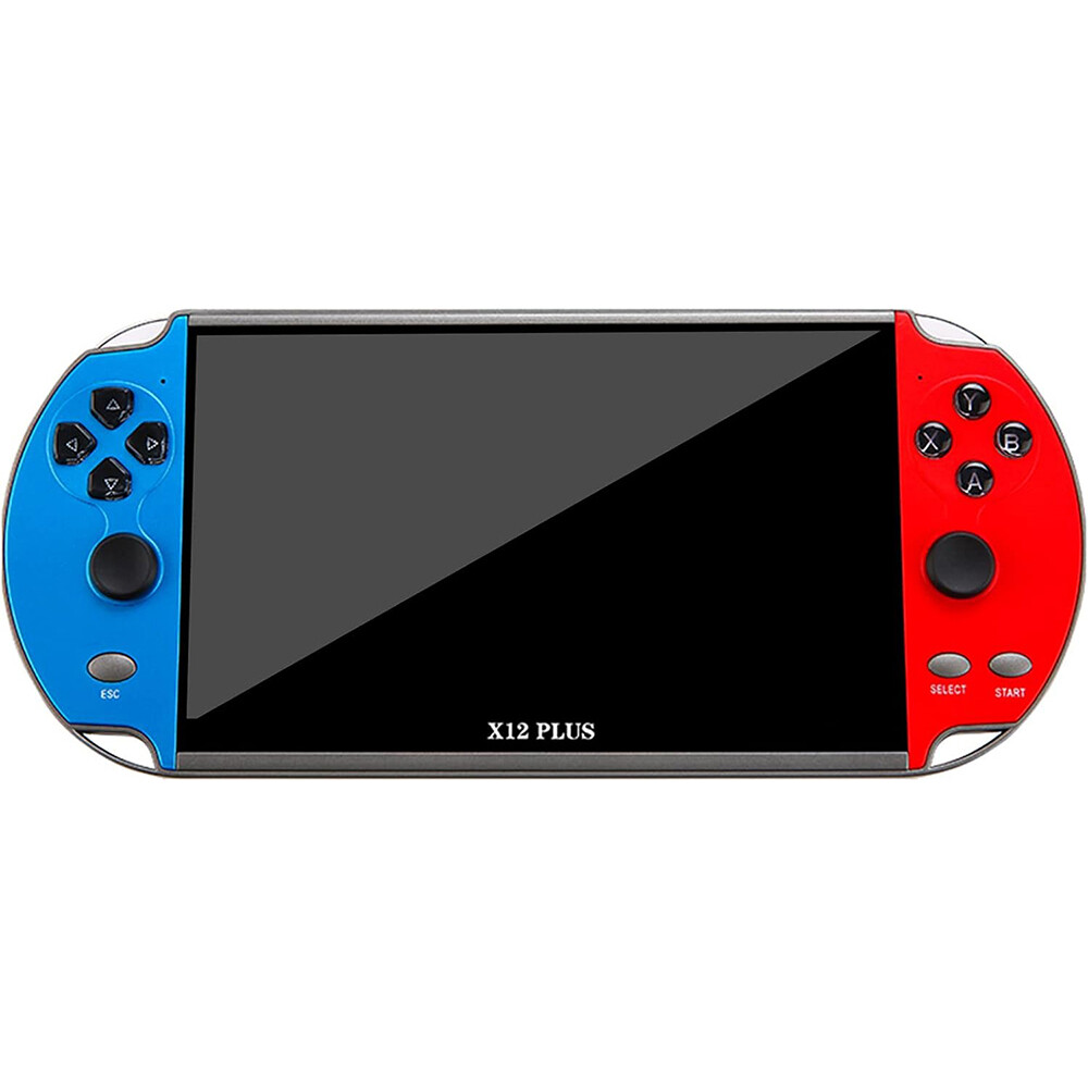 Retro Handheld Games Player X12 Plus Built-in 10000games Portable 7» e-book VX