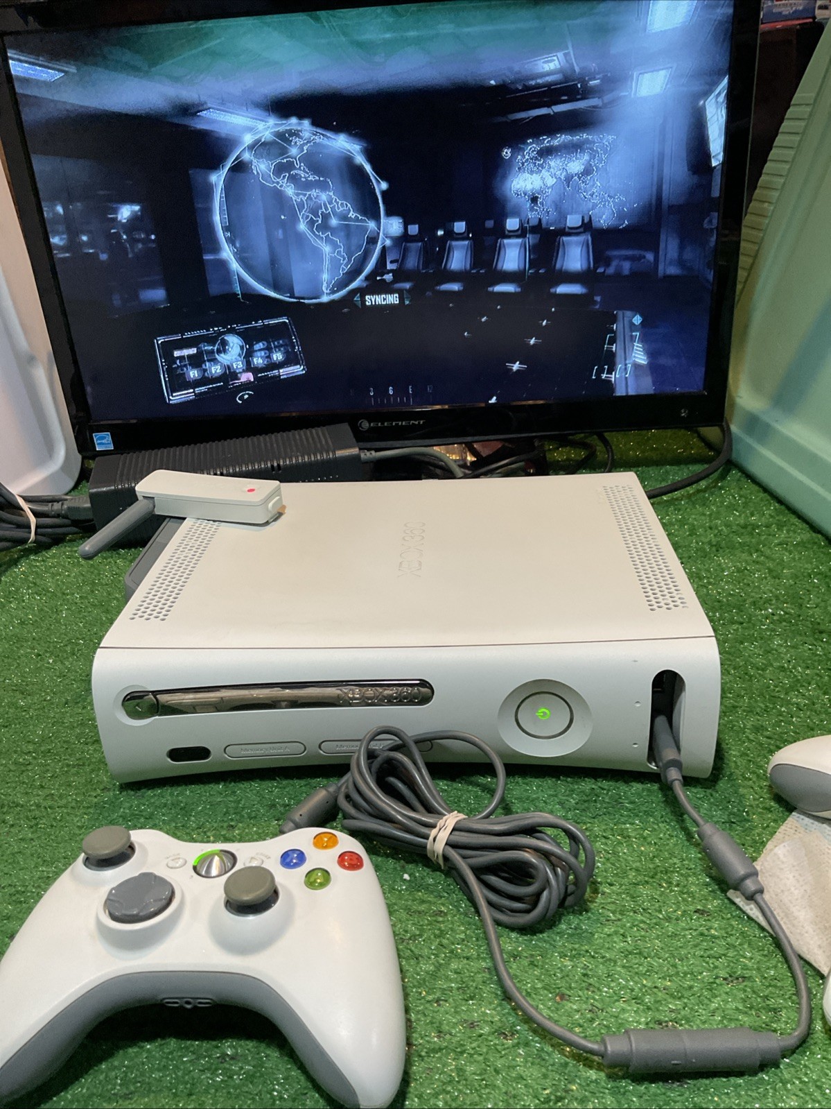 Microsoft Xbox 360 Console 60GB W/ COD Black Ops II PC Brick HDMI + Accessories