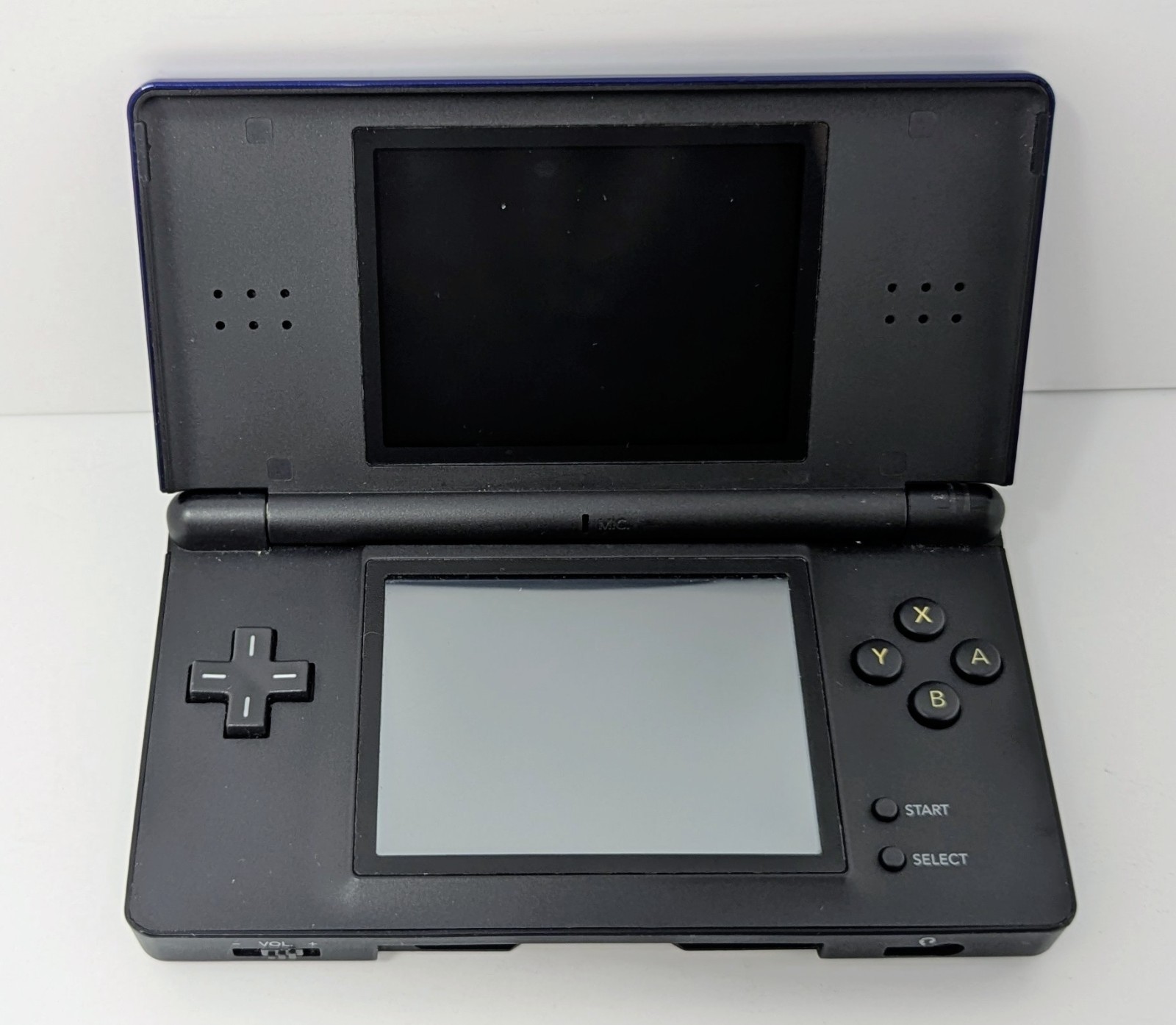 Nintendo DS Lite Cobalt Blue System Bundle w/ Diddy Kong Racing – Broken Hinge