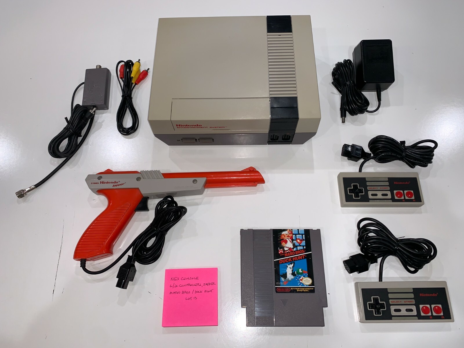 NES Nintendo System Console, New 72 Pin, Zapper, Super Mario Bros / Duck Hunt!!