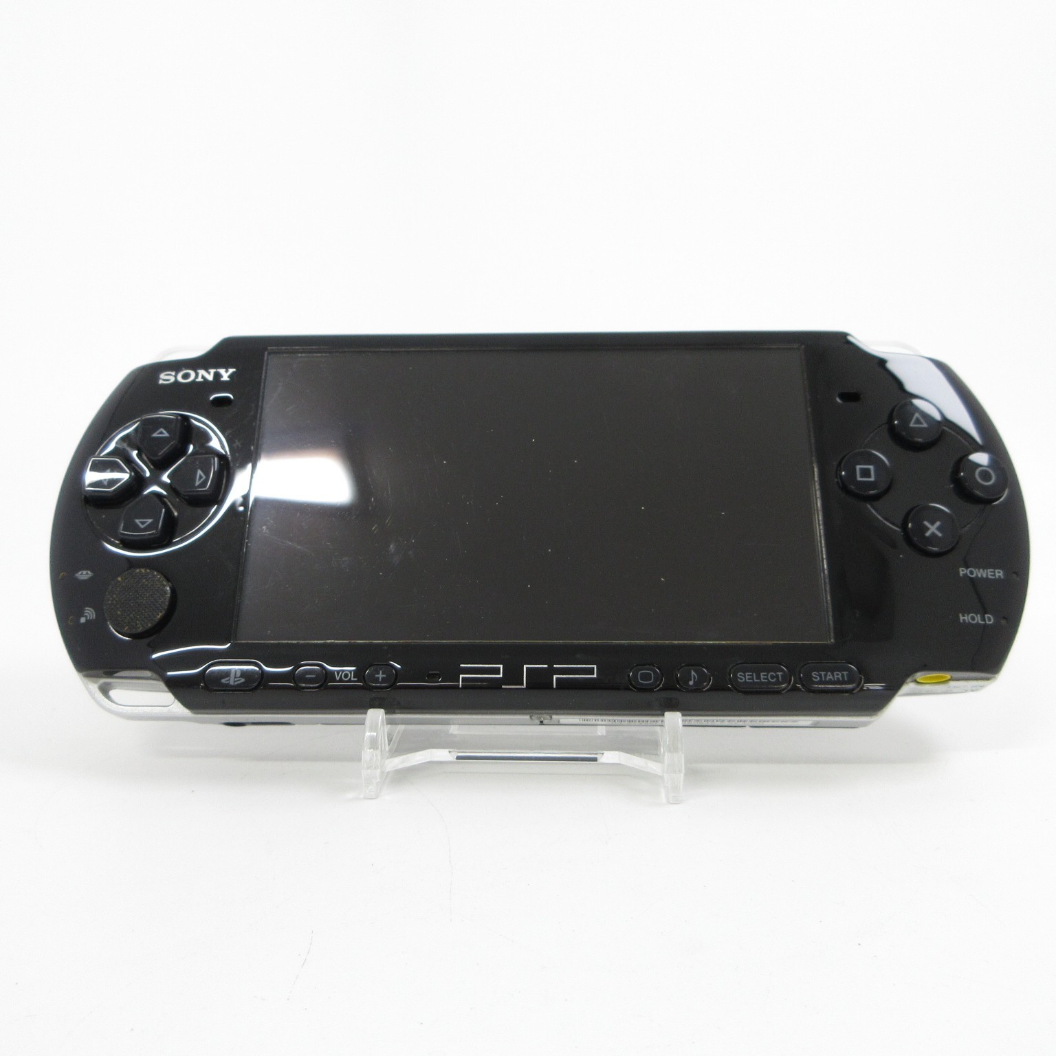 【Good】Sony PSP-3000 Piano Black Console No Battery Japan Ver. #DEN0523/01