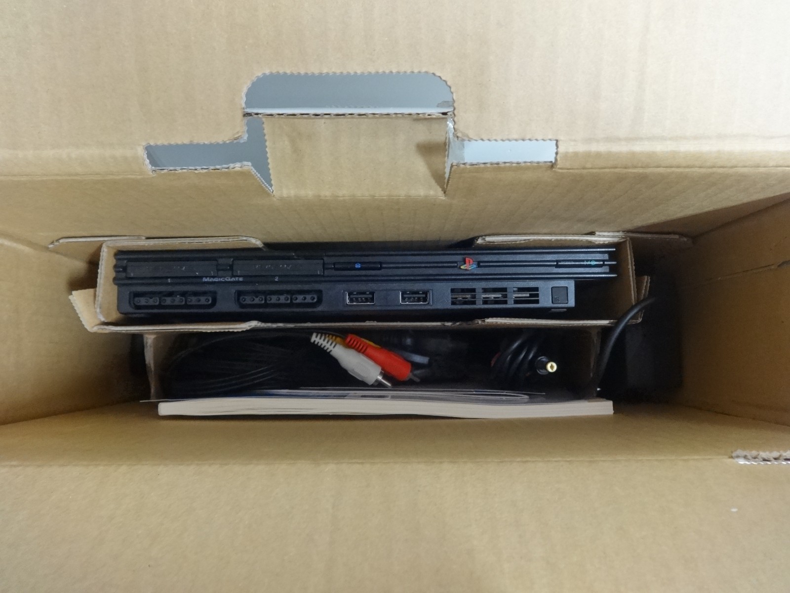 OEM Sony PS2 SLIM Video Game System Playstation-2 SCPH-77001 MINTY CIB Console