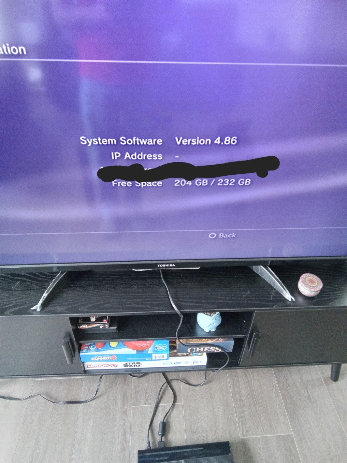 PS3 Super Slim 250GB CECH-4201B, Power Cable, AV Cable, 2 3rd Party Controllers