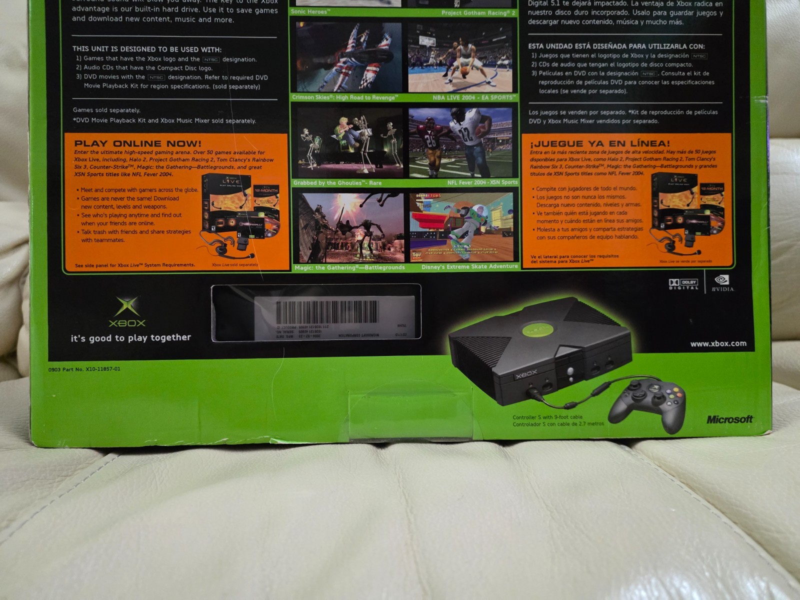 Brand New Factory Sealed Original Xbox Console System RARE! Unopened!