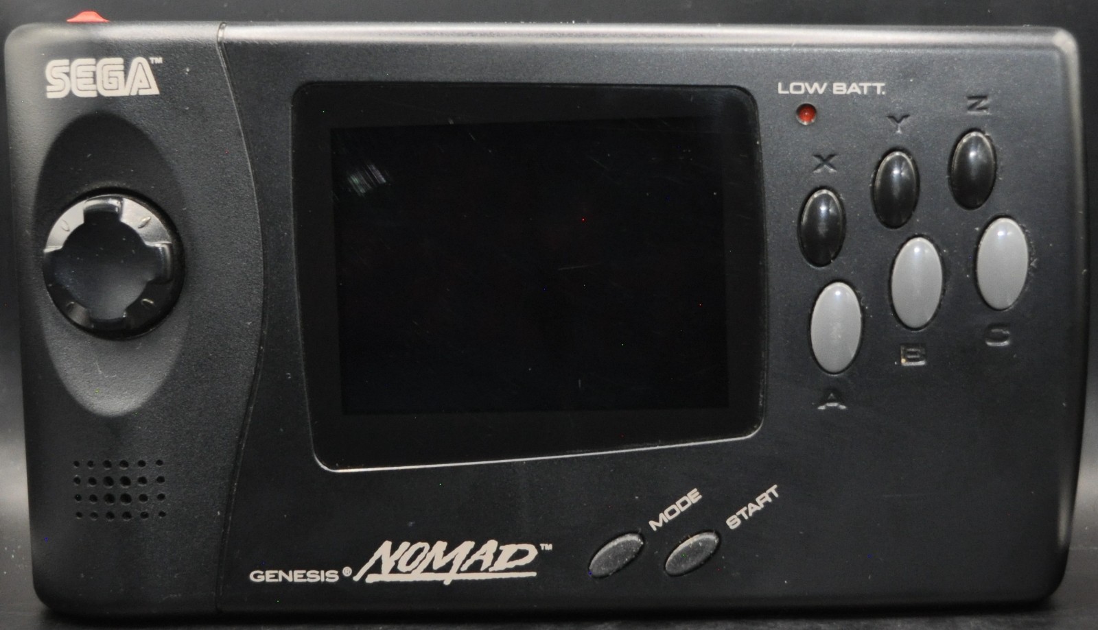 Sega Nomad System (Genesis) [CIB] – Boxed, w/ Battery Pack & Manual, Worn Box