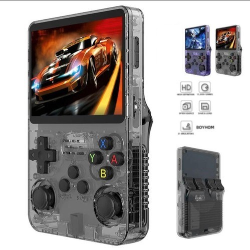 R36S Retro Handheld Video Game Console 64/128GB 20000 Games 3.5 Inch IPS Screen