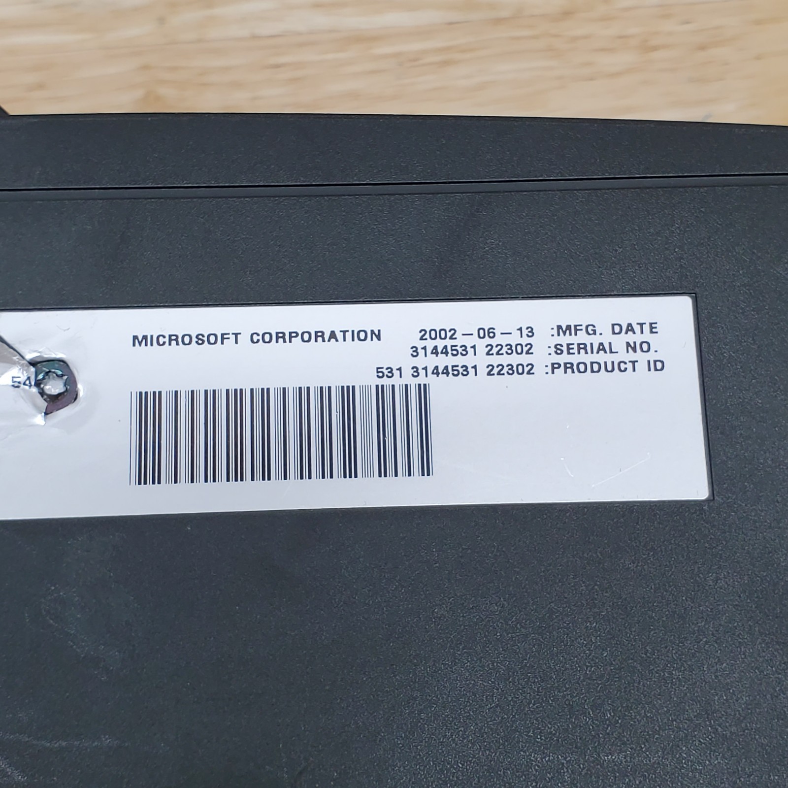 Microsoft Original Xbox Console Only, Not Working – FOR PARTS OR REPAIR