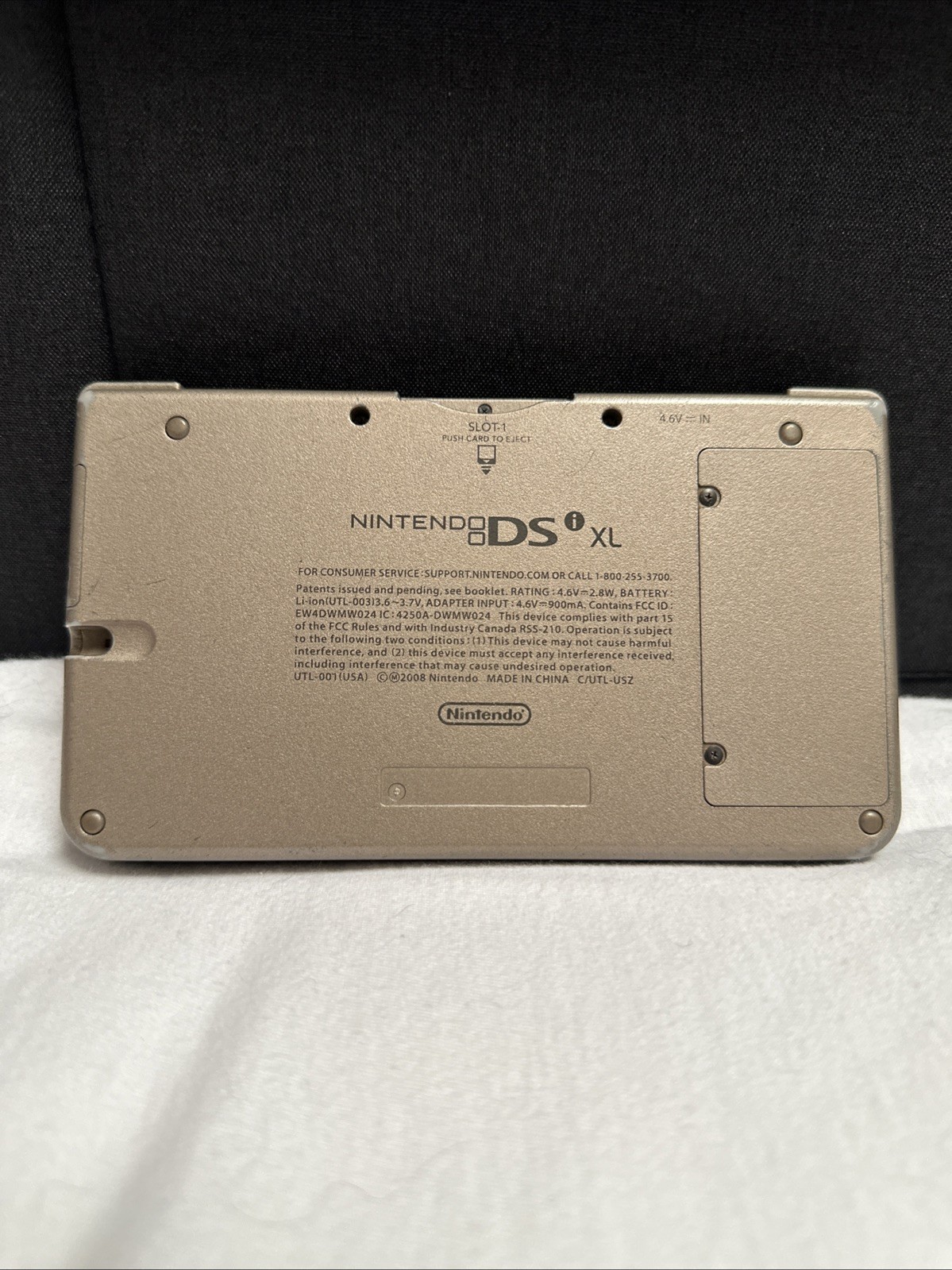 Nintendo DSi XL Bronze Handheld Console Tested Working