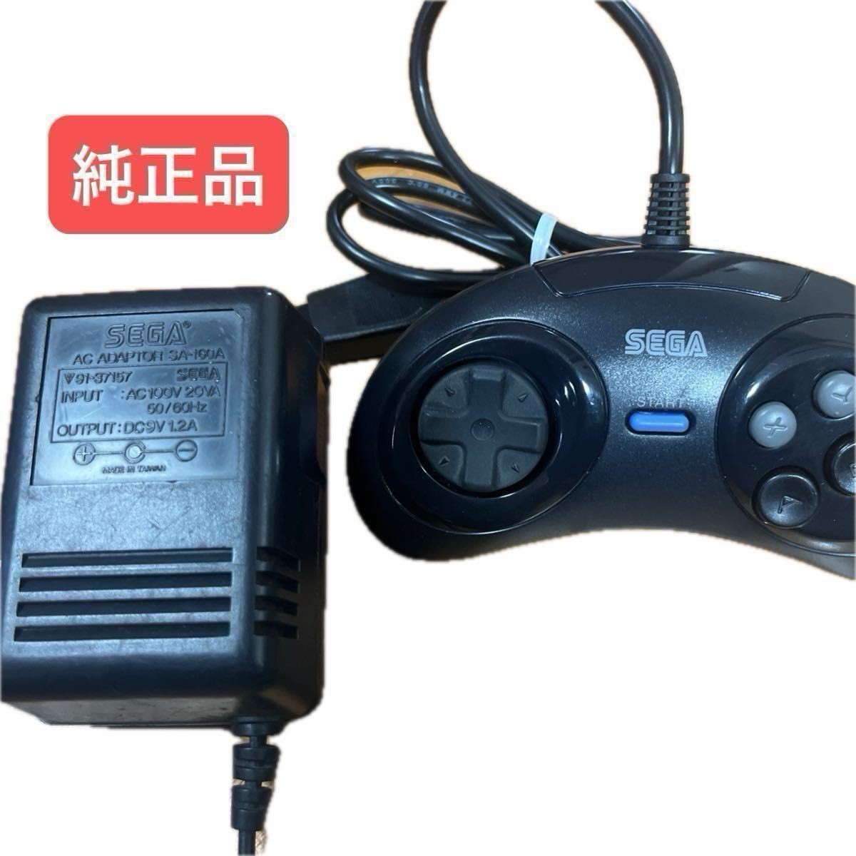 SEGA Mega Drive Console Genuine Controller S-Video NTSC-J Japan