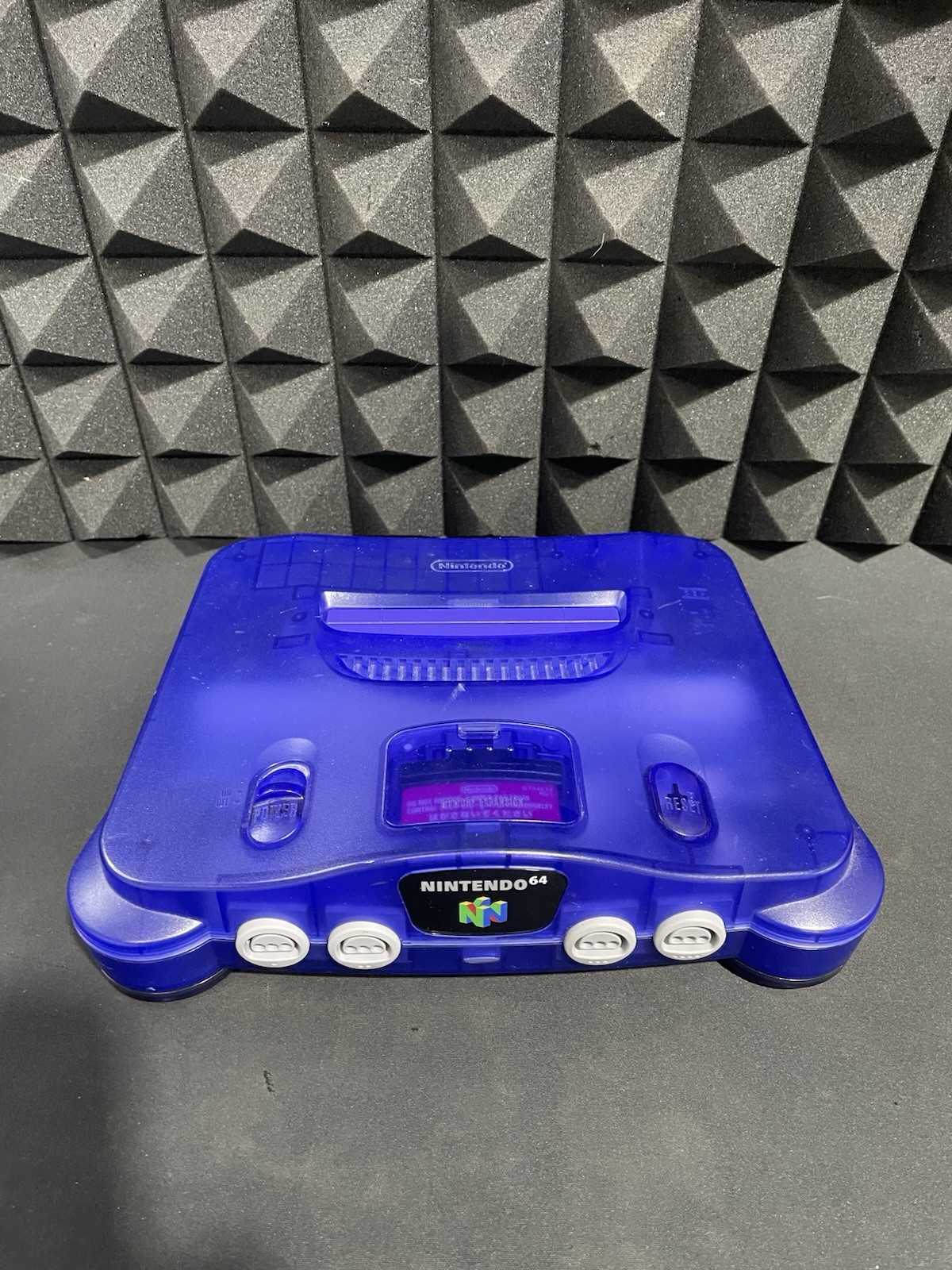 Nintendo 64 Funtastic Grape Purple Console Bundle Tested Working