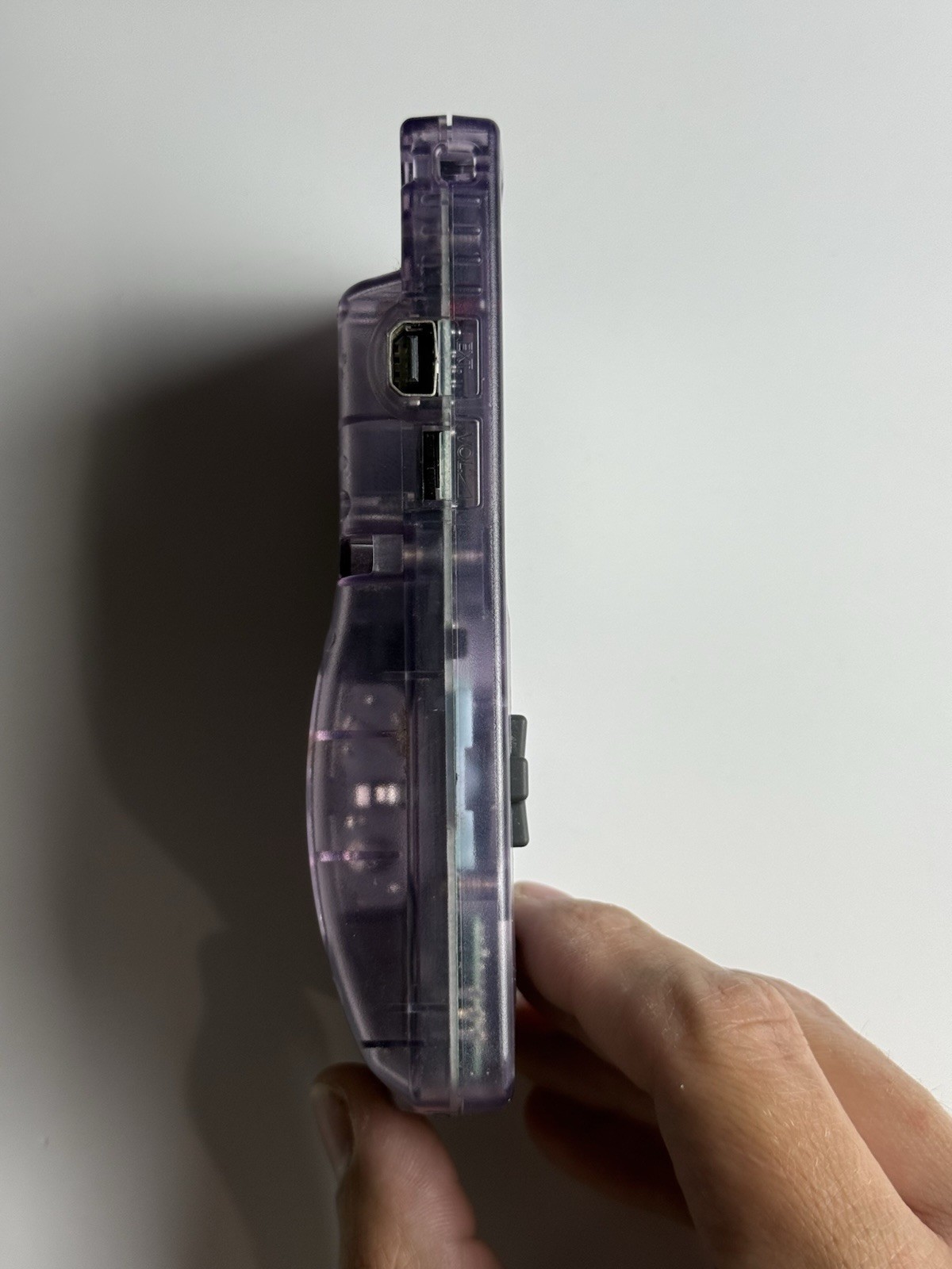 Nintendo Game Boy Color – Atomic Purple No Battery Cover Tested And Working