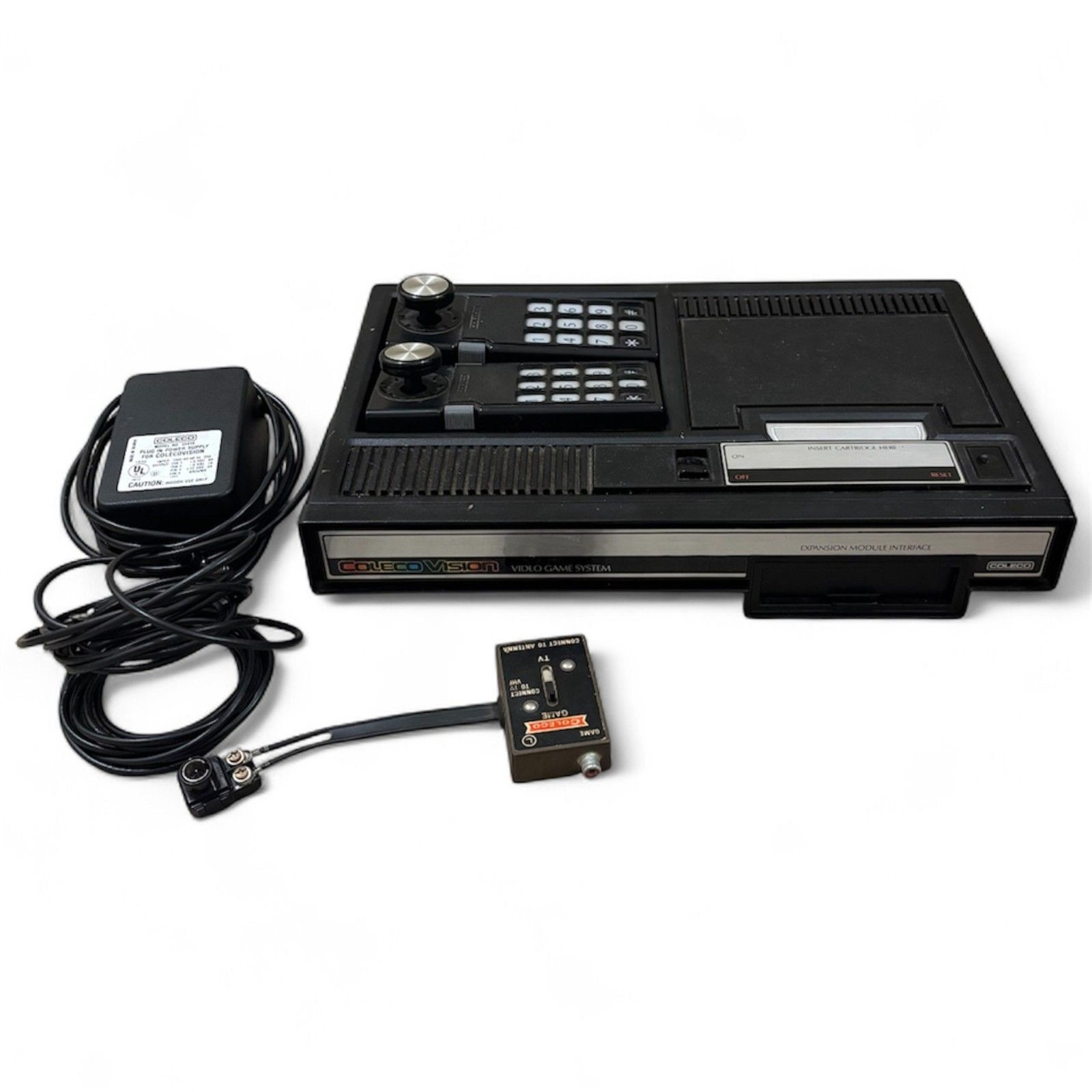 ColecoVision System Console W/ Two Controllers Tested & Working