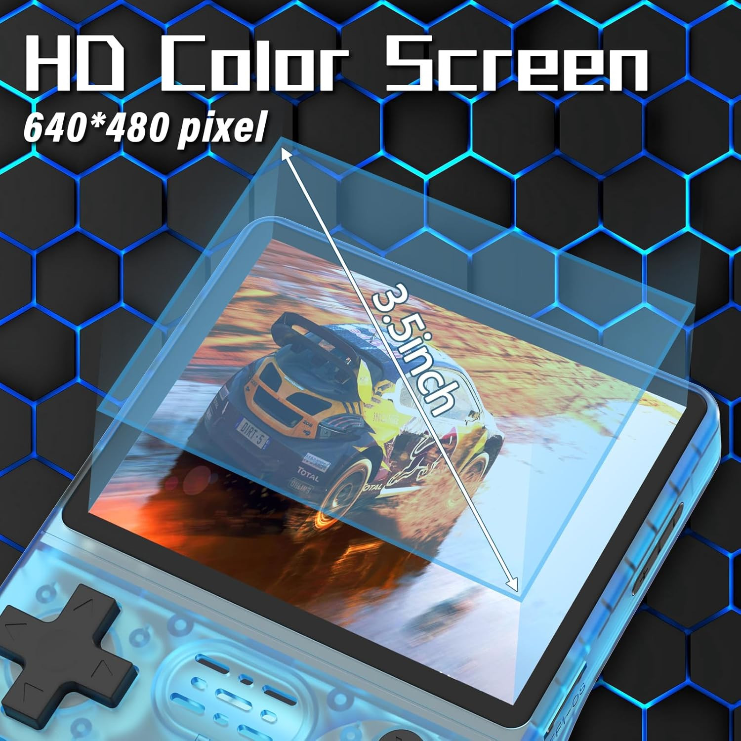 R40S PRO Handheld Game Console 3.5 Inch IPS Screen Mini Retro Console 30000Games