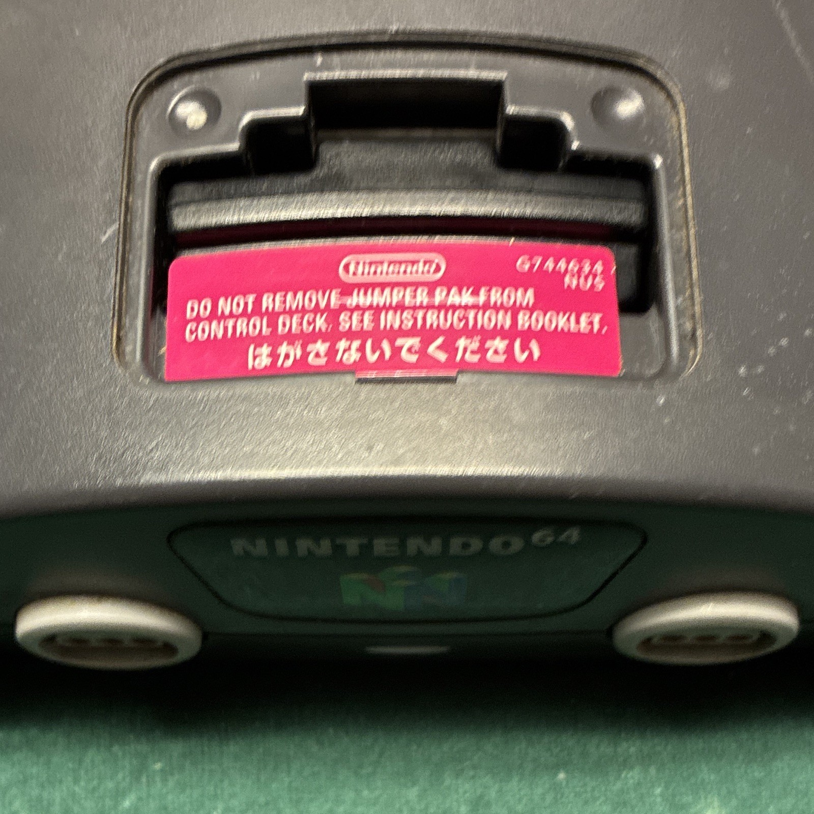 Nintendo 64 N64 Console Gray w/ 1 Controller AV Cable Power Adapter NTSC-U/C