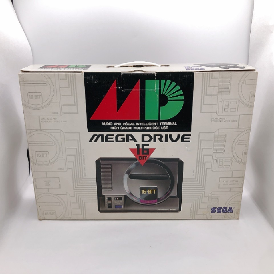 Sega Mega Drive Console HAA-2510 Box Megadrive NTSC-J Made in Japan Tested